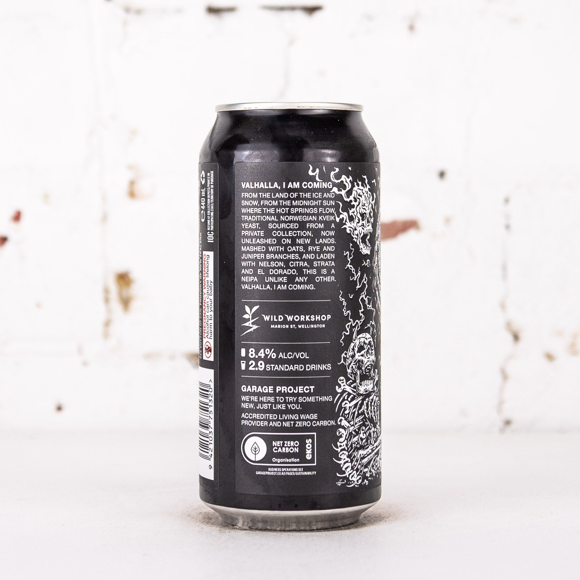 Garage Project - Valhalla I Am Coming Juniper Kveik Hazy IPA