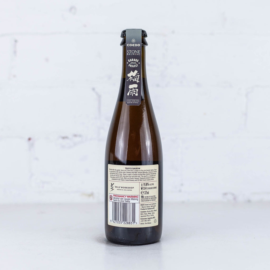 Garage Project x Coedo x Stone 'Tsuyu' Saison 375ml