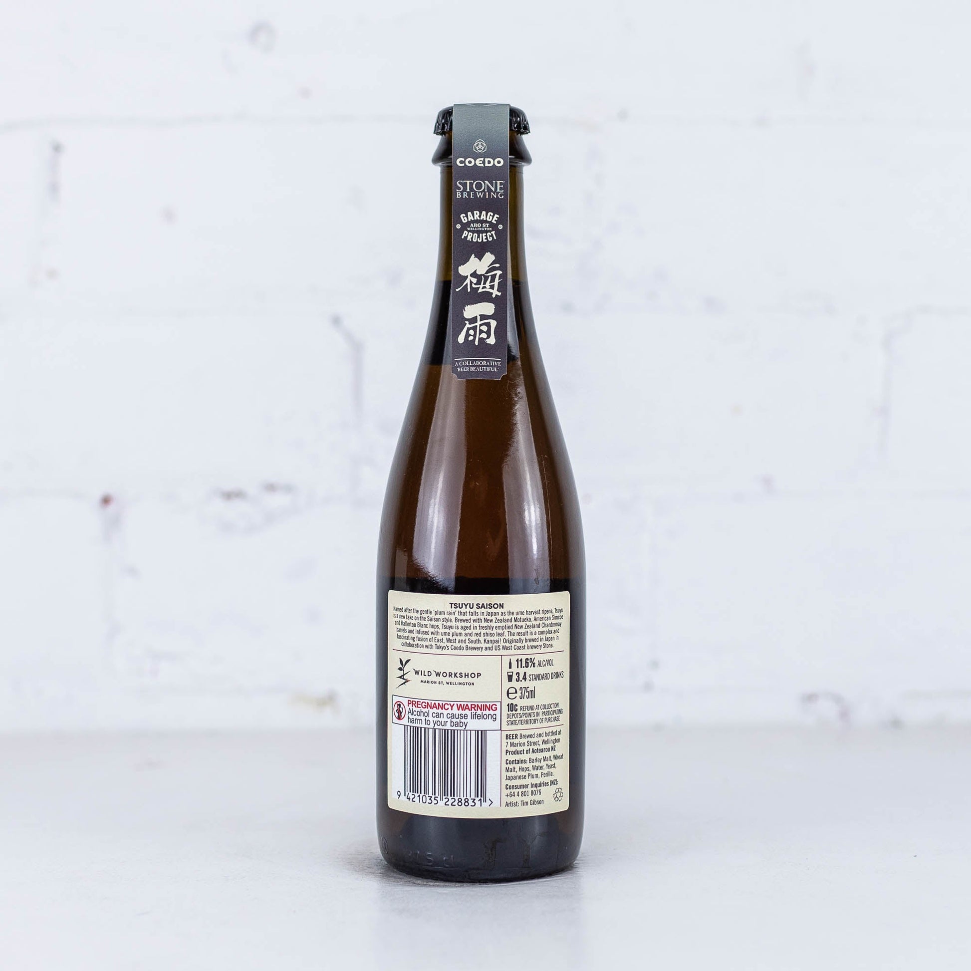 Garage Project x Coedo x Stone 'Tsuyu' Saison 375ml