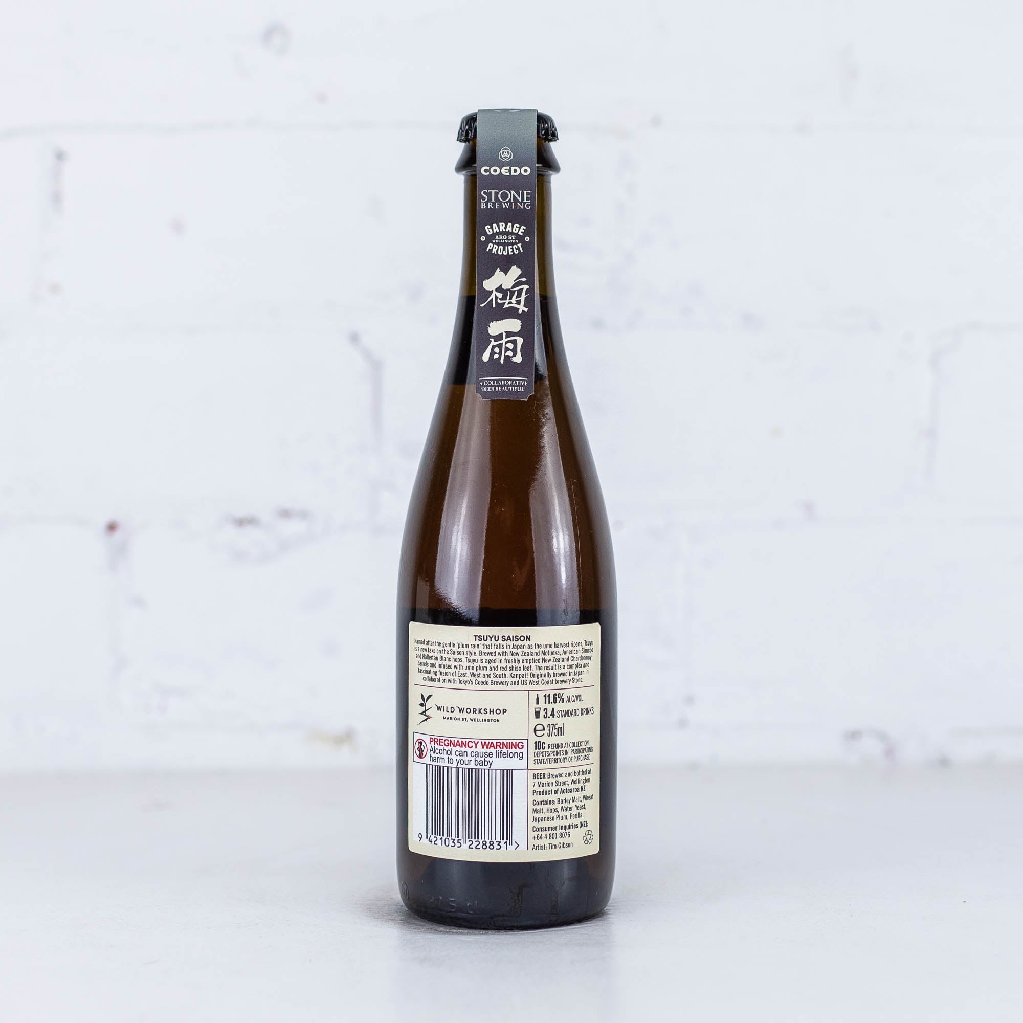 Garage Project x Coedo x Stone 'Tsuyu' Saison 375ml