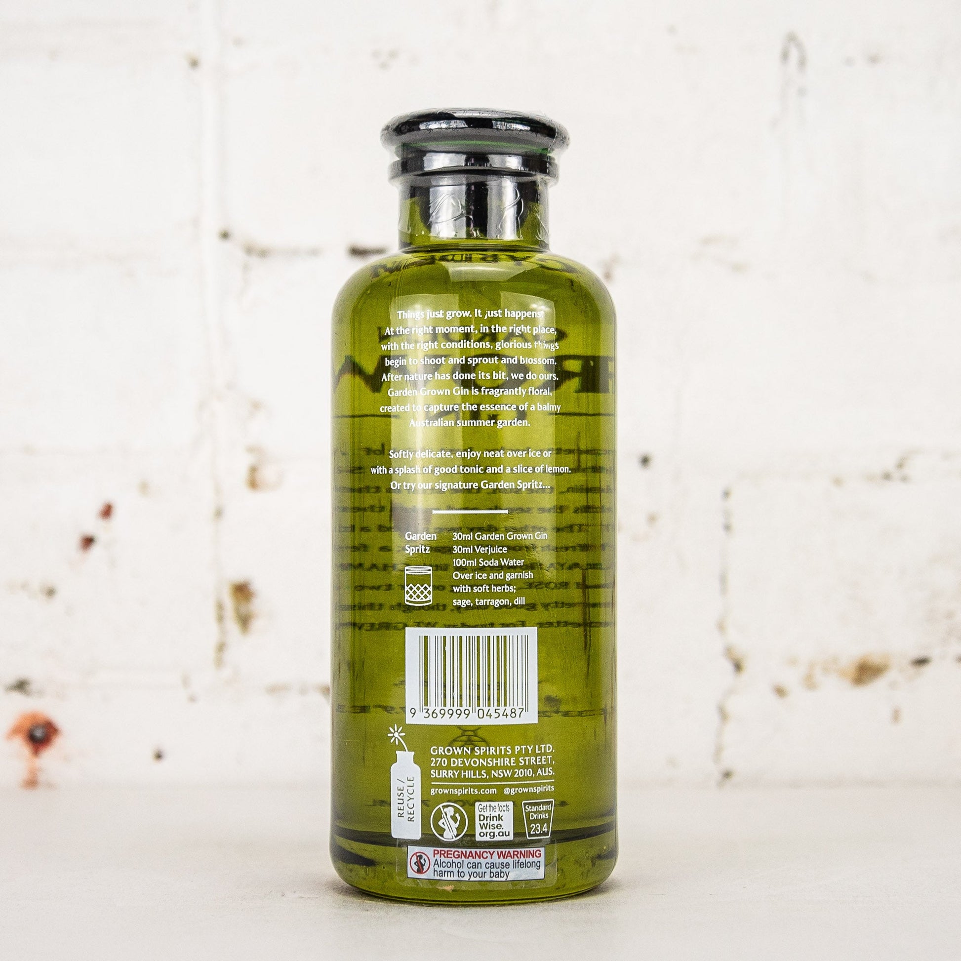 Garden Grown - Gin 700ml
