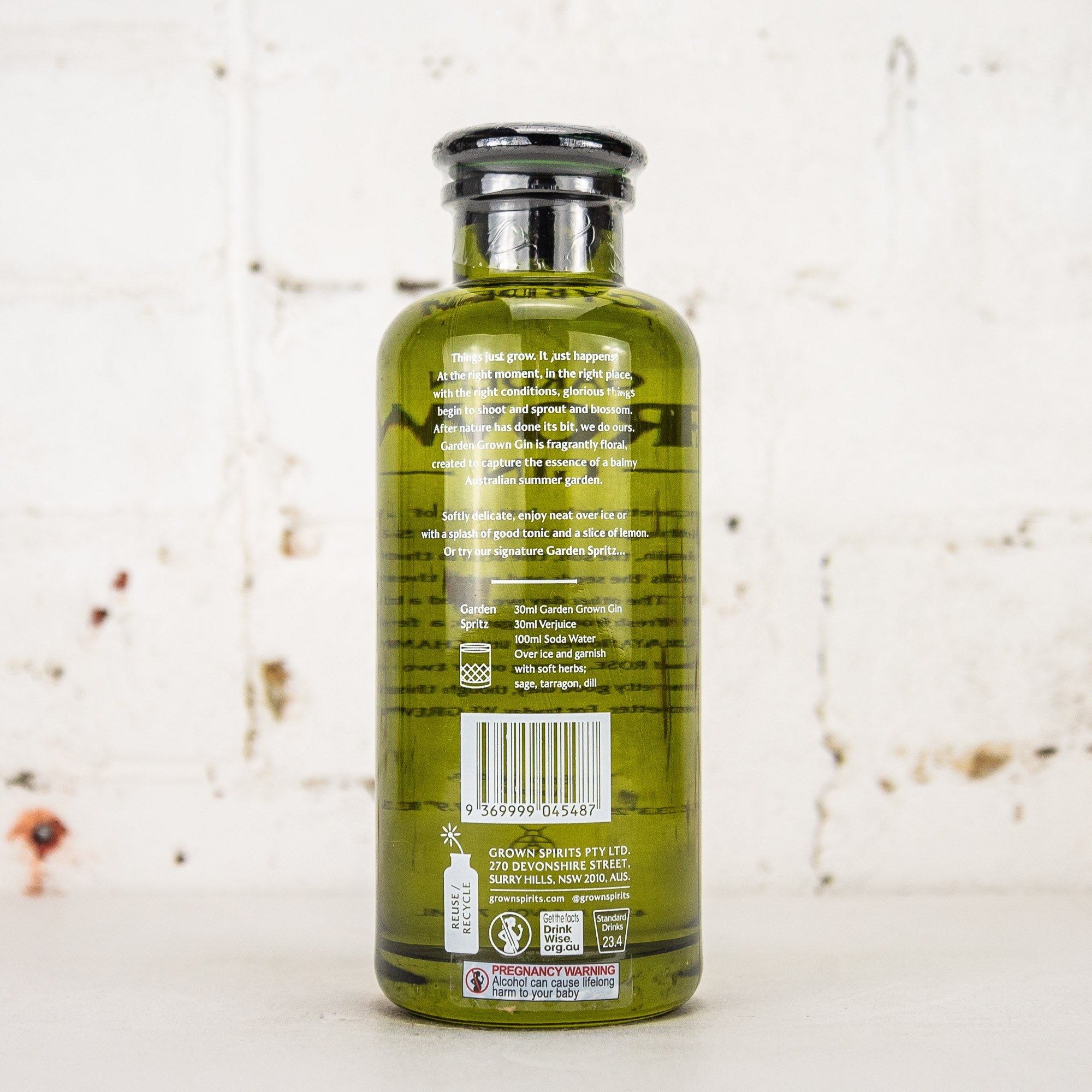 Garden Grown - Gin 700ml