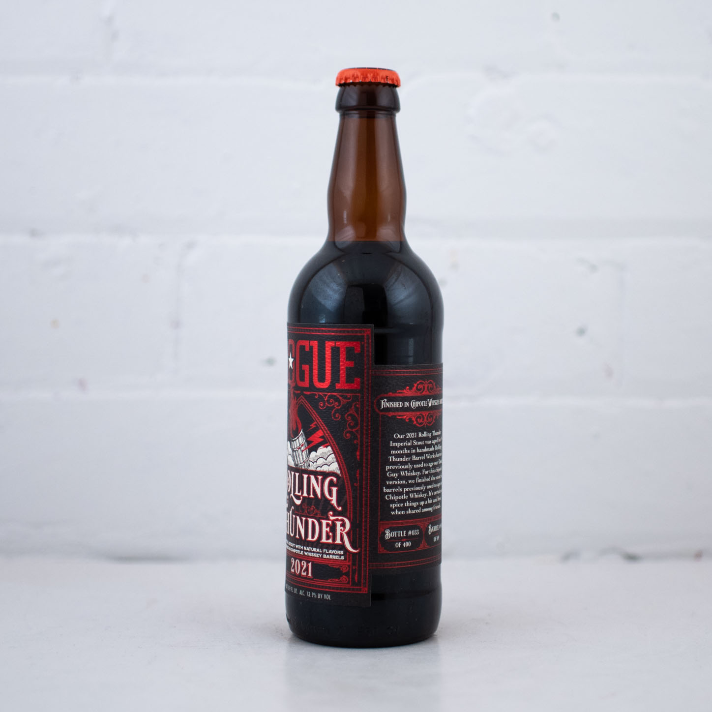 Rogue - Rolling Thunder 2021 Chipotle Whiskey BA Stout 500ml