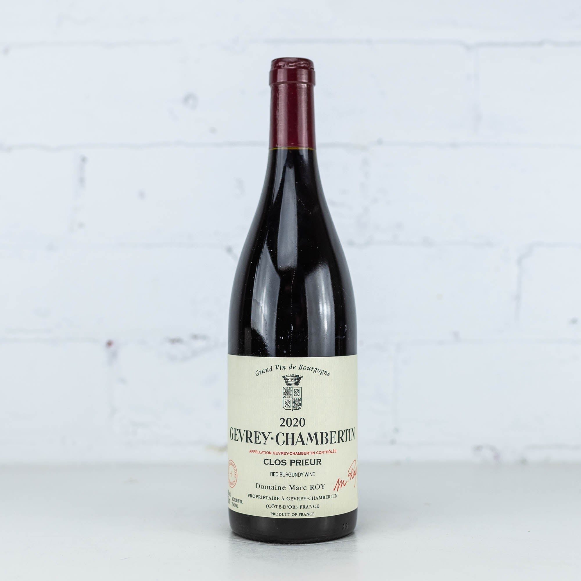 Marc Roy - Gevery Chambertin "Clos Prieur" 2020 750ml