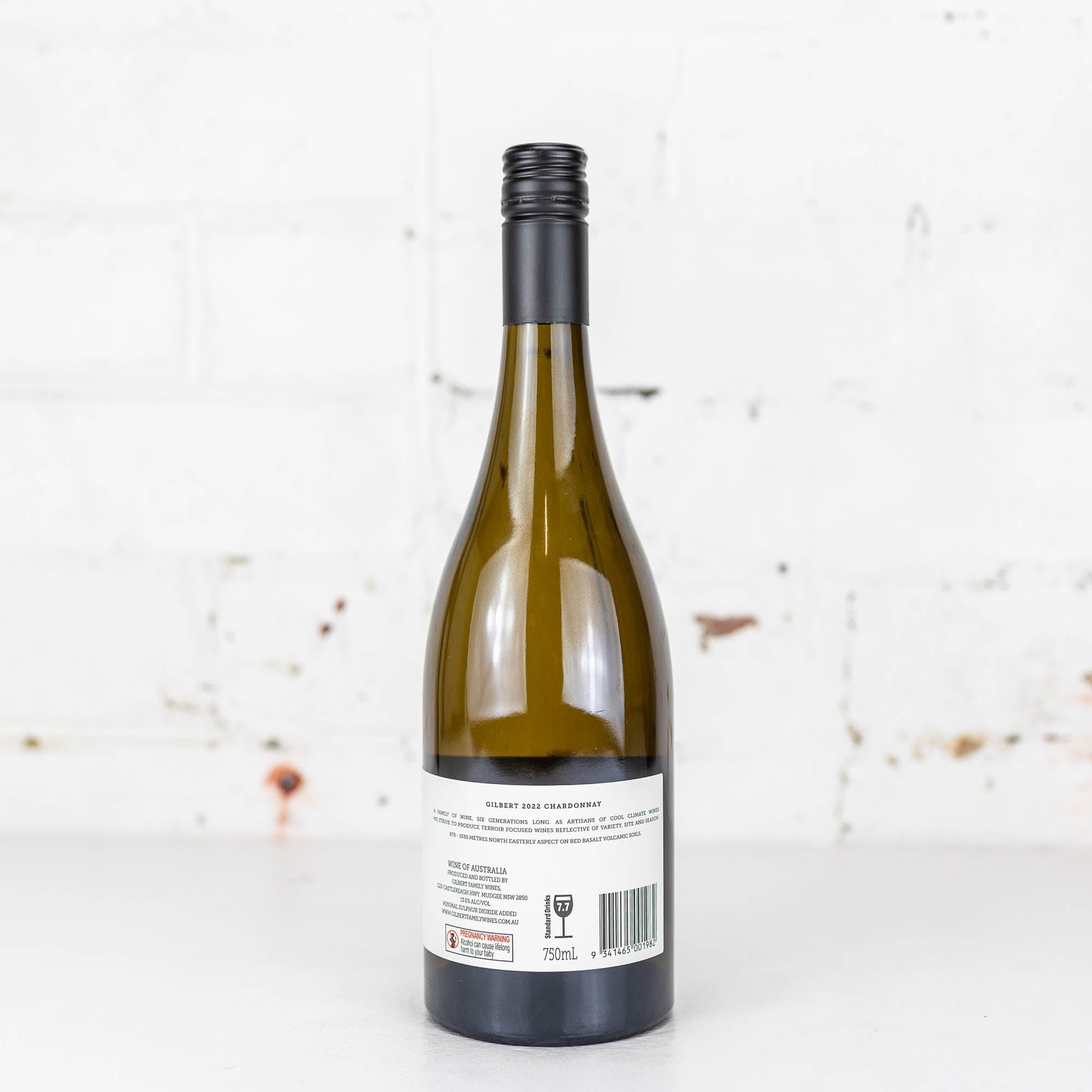 Gilbert Family Wines - Chardonnay 2022 750ml