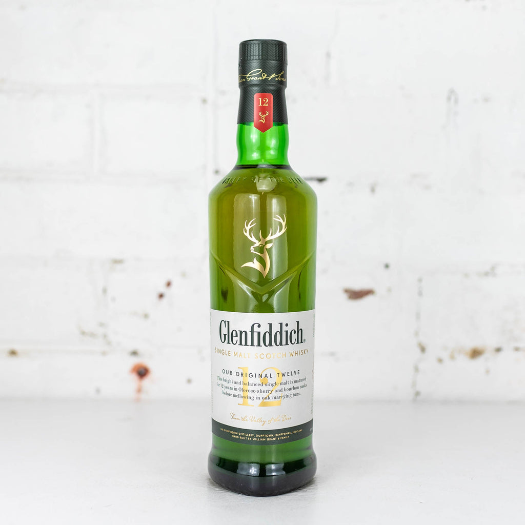 Glenfiddich - 12YO Single Malt Scotch Whisky 700ml
