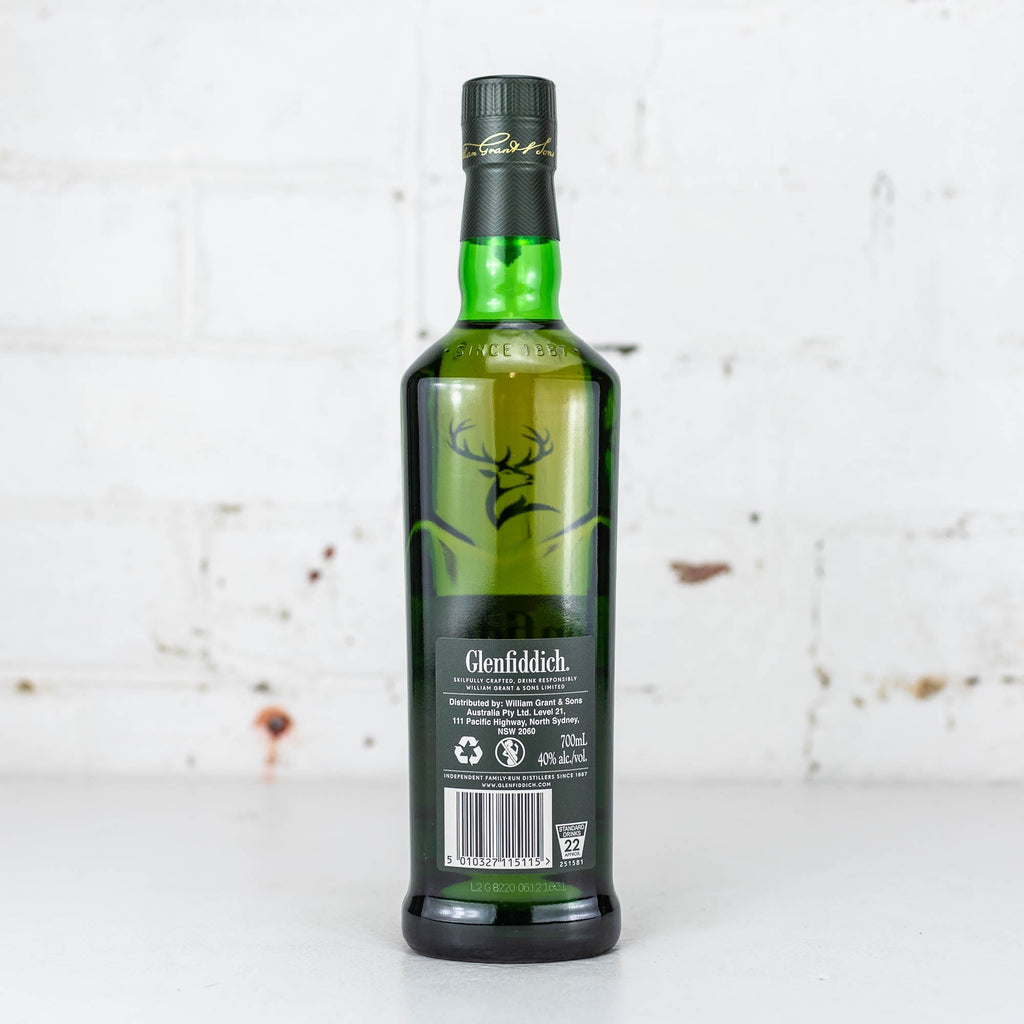 Glenfiddich - 12YO Single Malt Scotch Whisky 700ml