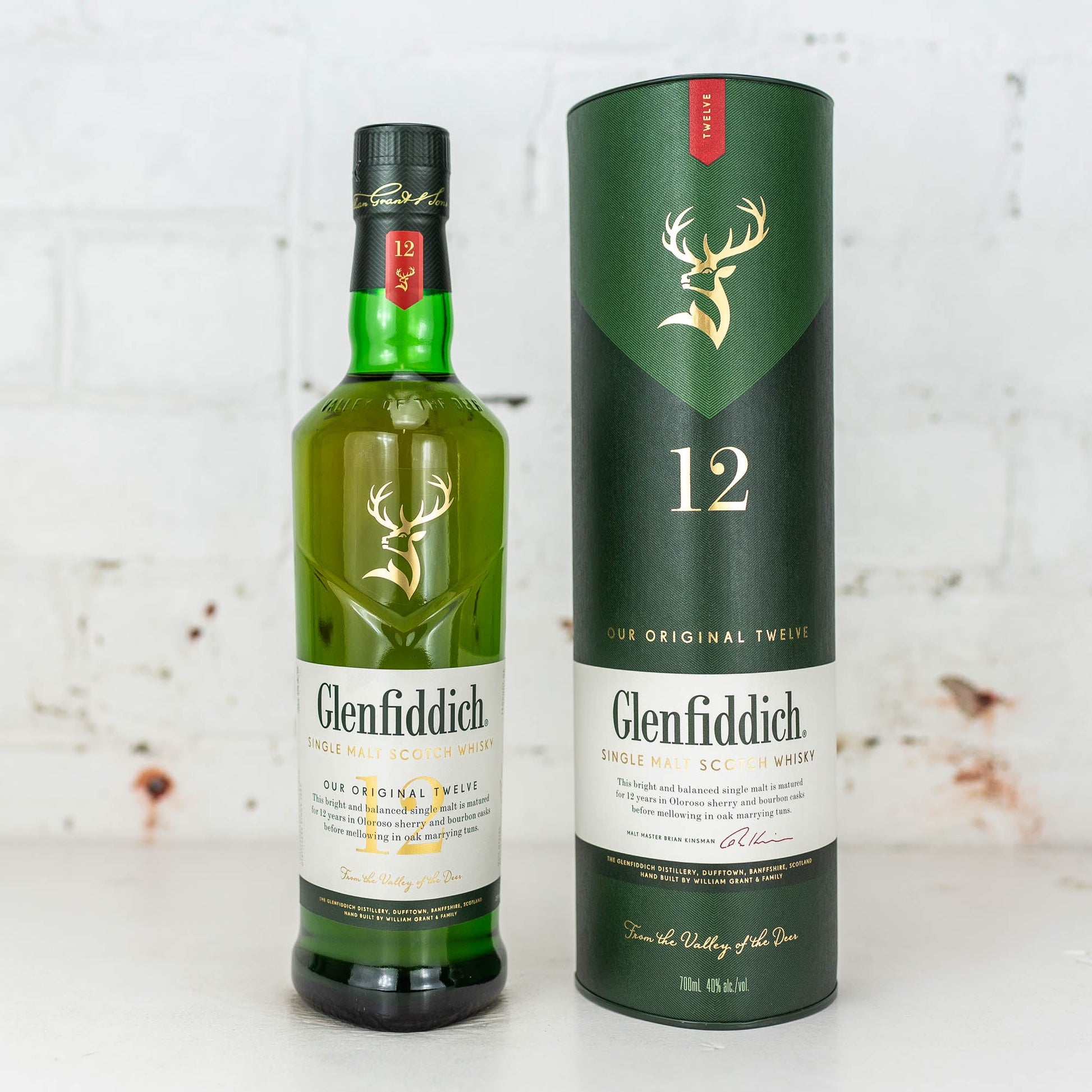 Glenfiddich - 12YO Single Malt Scotch Whisky 700ml