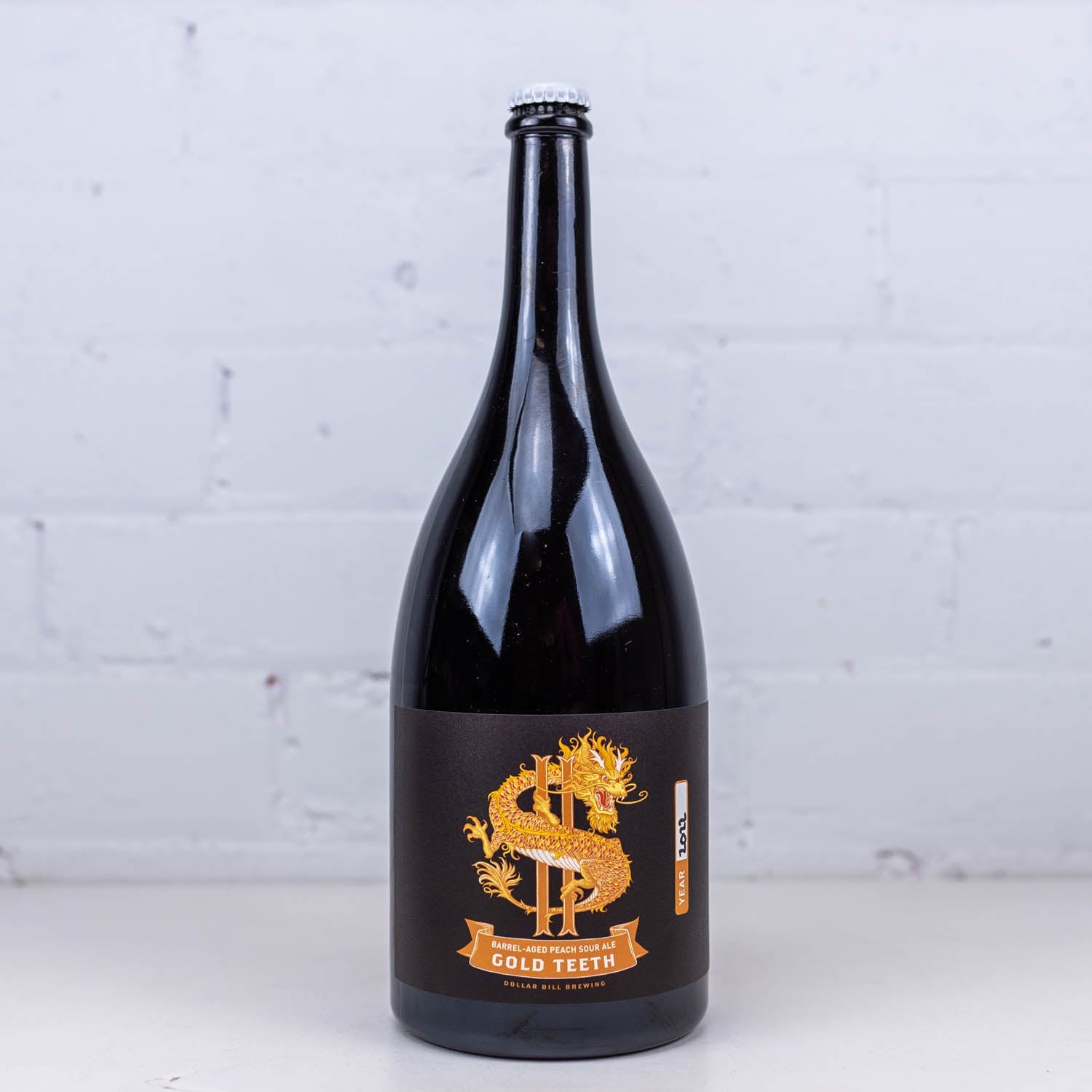 Dollar Bill - Gold Teeth Barrel Aged Peach Ale 2022 1.5L