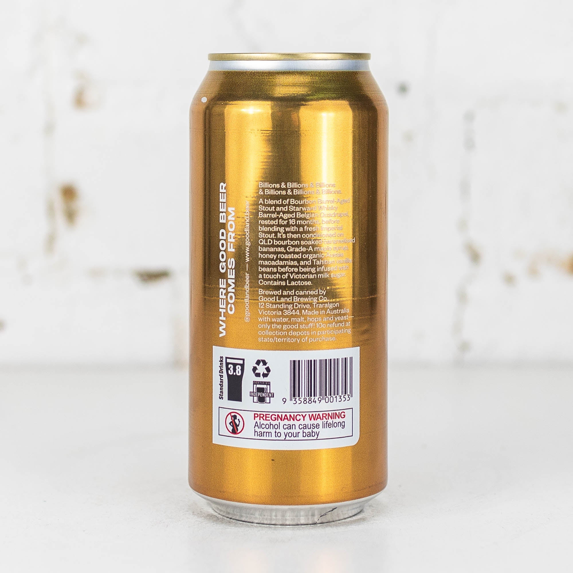 Good Land - Billion$ BA Blended Imperial Pastry Stout/Quad