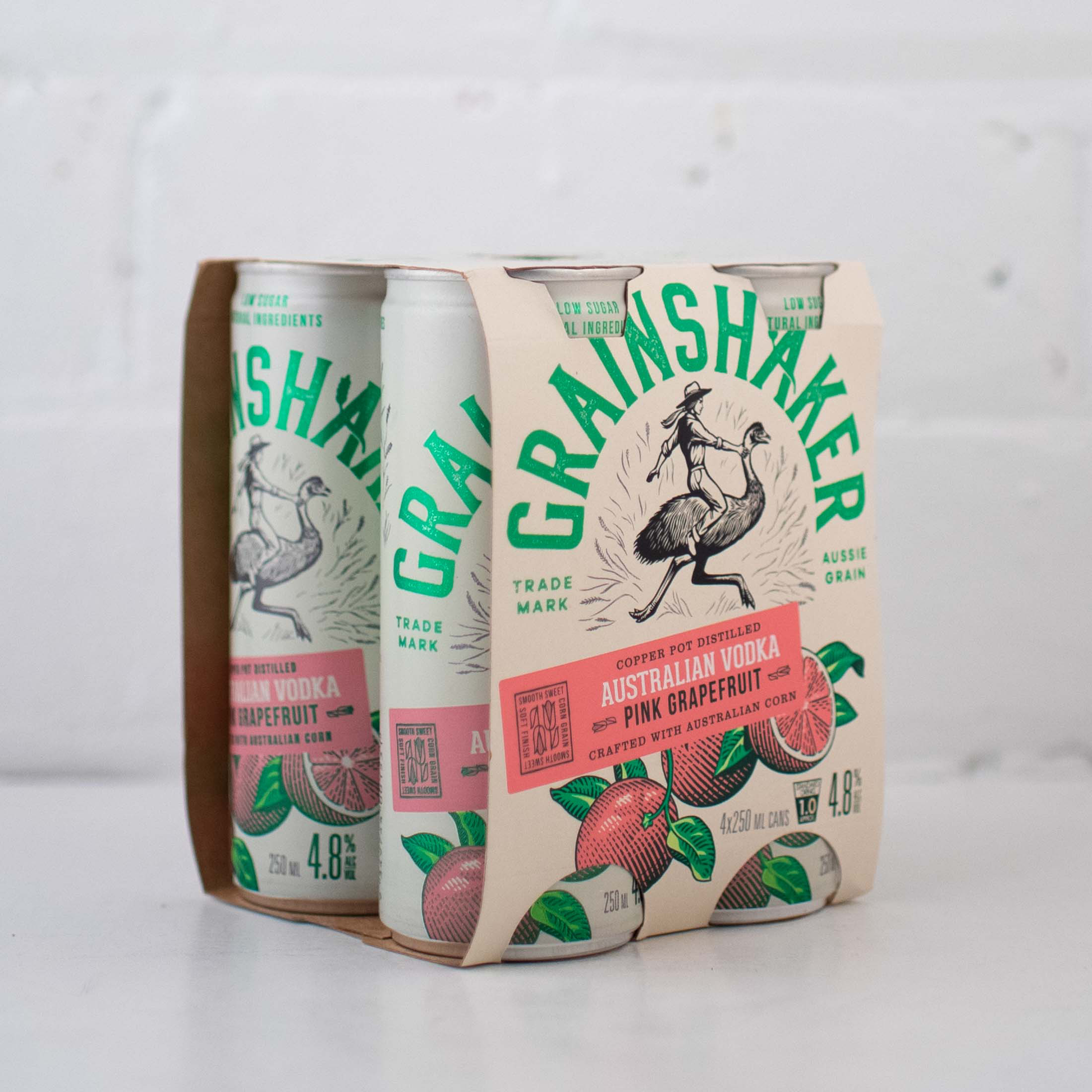 Grainshaker - Pink Grapefruit & Vodka Premix