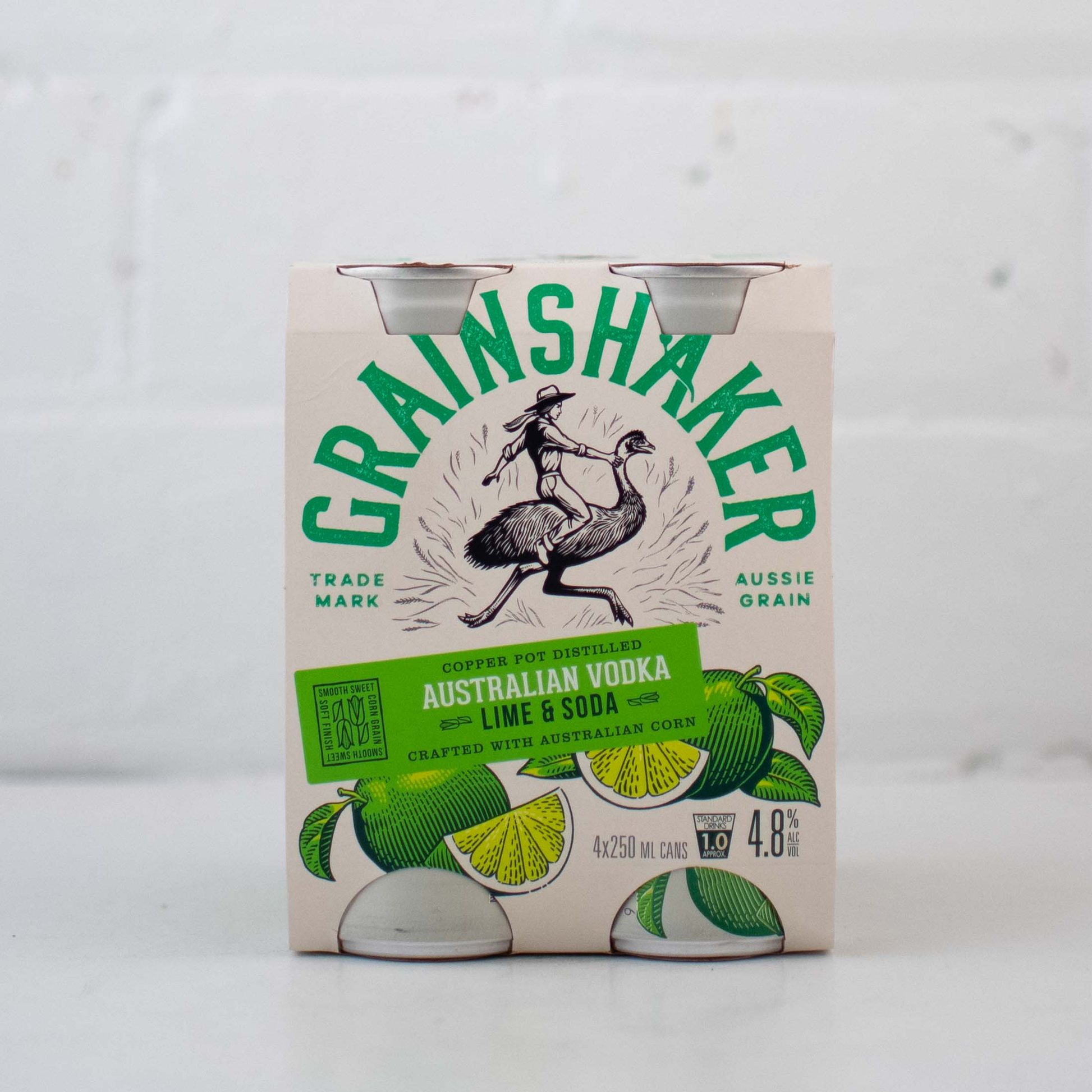 Grainshaker - Lime, Soda & Vodka Premix