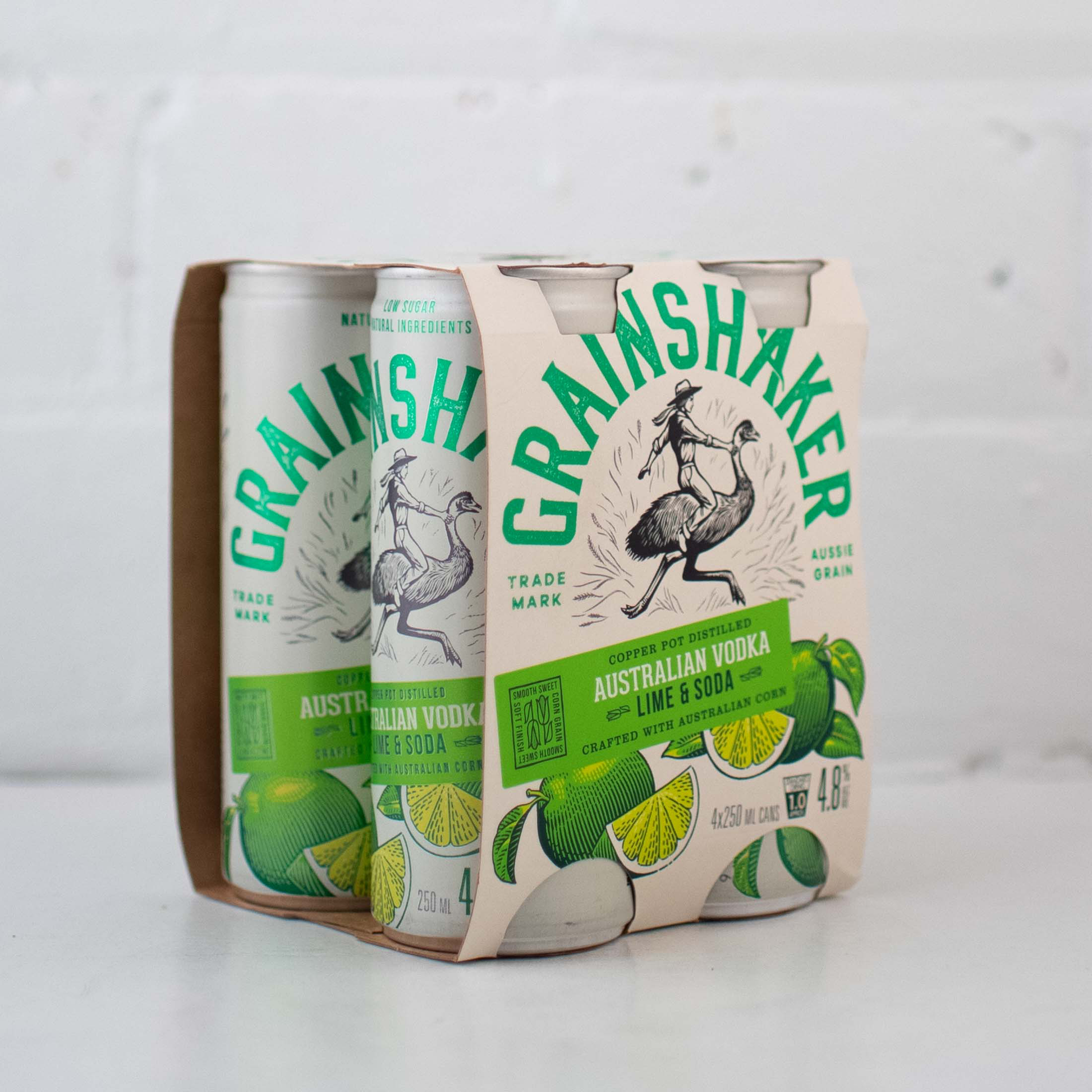 Grainshaker - Lime, Soda & Vodka Premix