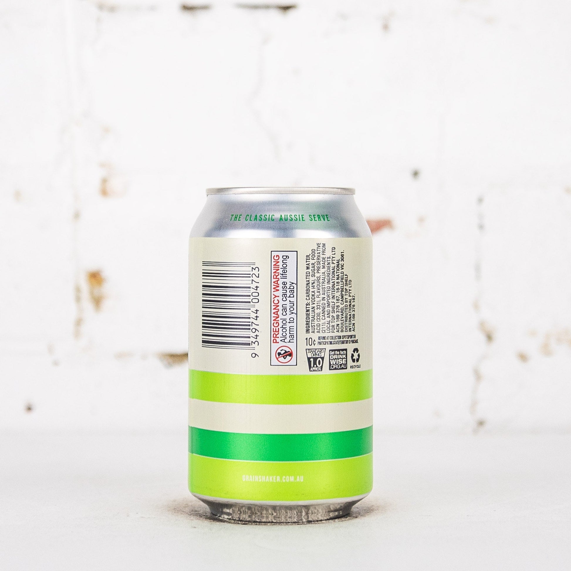 Grainshaker - Vodka, Lime & Soda 330ml