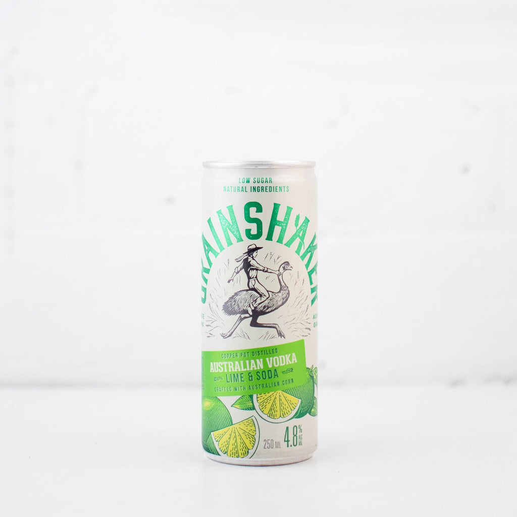 Grainshaker - Lime, Soda & Vodka Premix