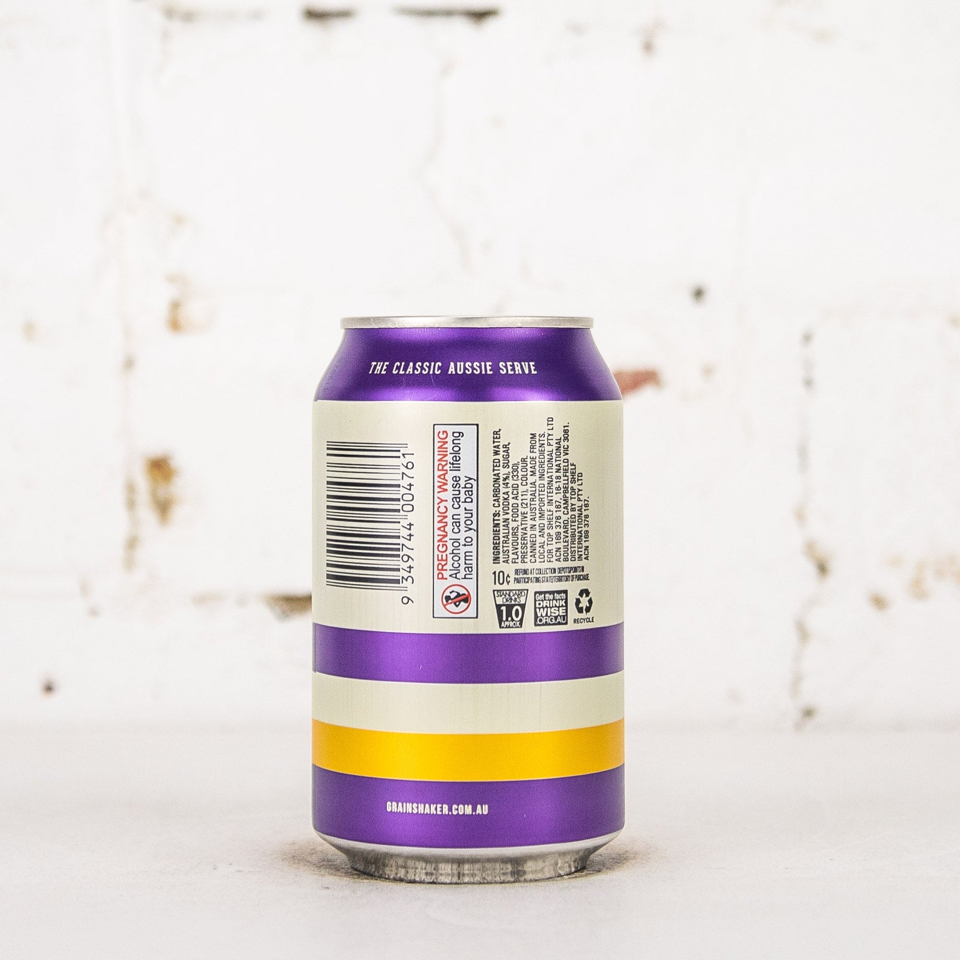 Grainshaker - Vodka, Passionfruit & Soda