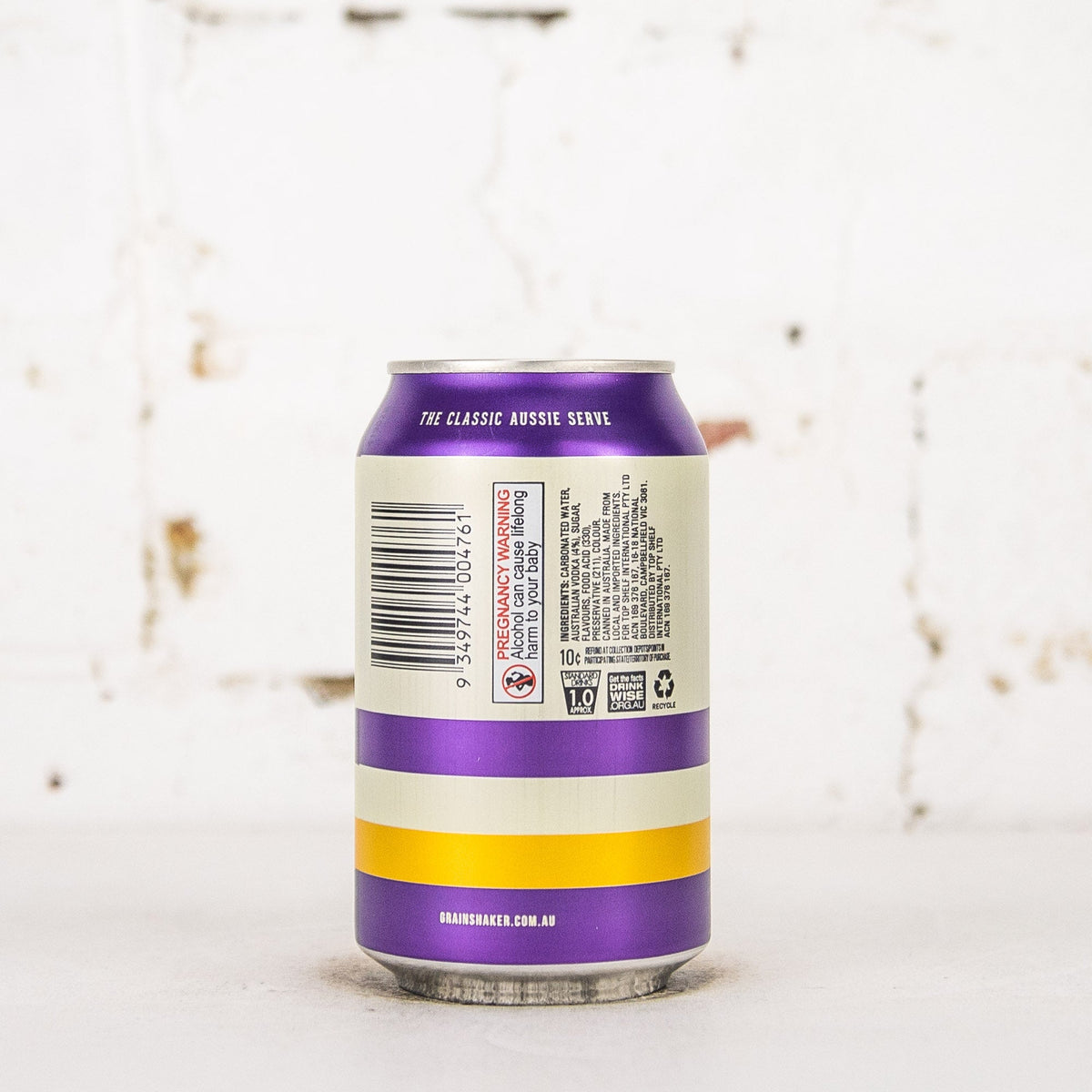 Grainshaker - Vodka, Passionfruit & Soda