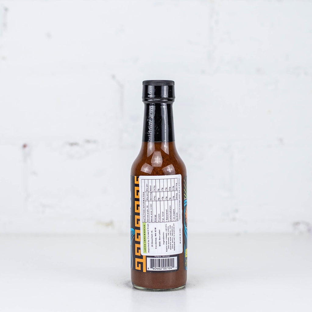 HAB Sauce - Lucha Libre Mexican Red Chile Hot Sauce 148ml