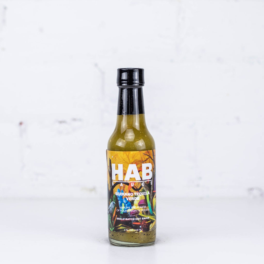 HAB Sauce - Serrano Tequila Verde Hot Sauce 148ml