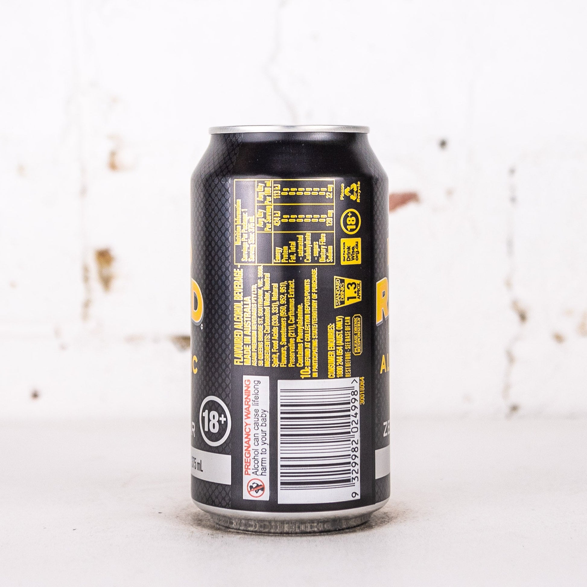 Solo - Hard Rated Zero Sugar Alcoholic Lemon