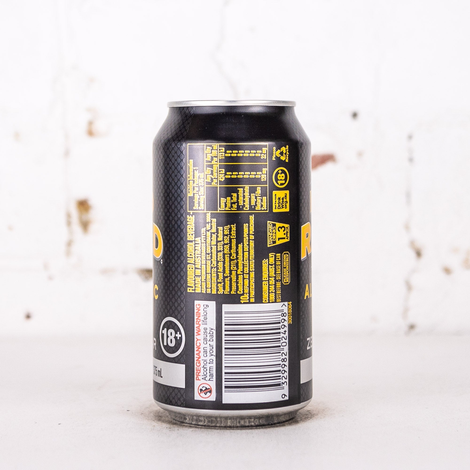 Solo - Hard Rated Zero Sugar Alcoholic Lemon