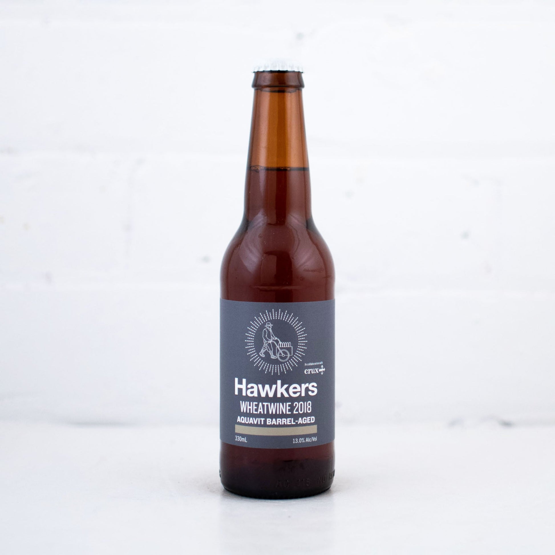 Hawkers - Crux Collab Aquavit BA Wheatwine 2018 330ml