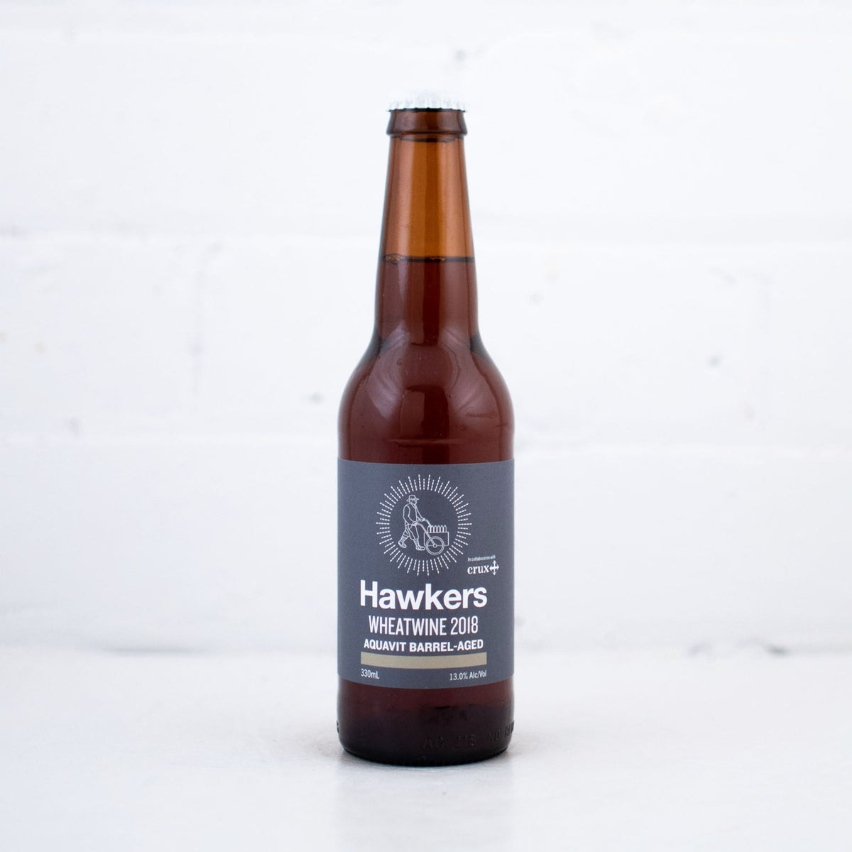 Hawkers - Crux Collab Aquavit BA Wheatwine 2018 330ml