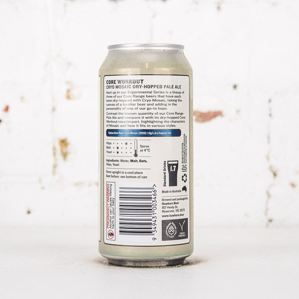 Hawkers - Core Workout: Cryo Mosaic Dry Hopped Pale Ale