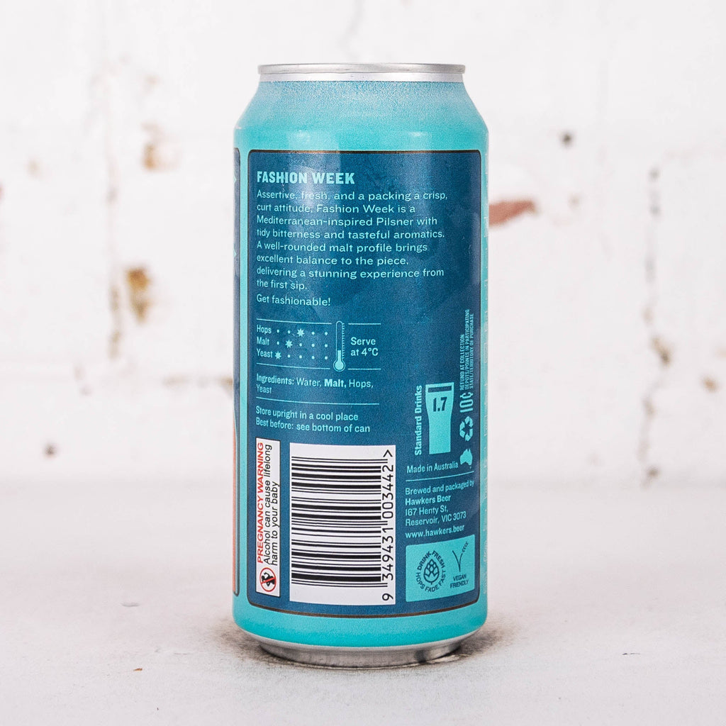 Hawkers - Fashion Week Mediterranean Pilsner