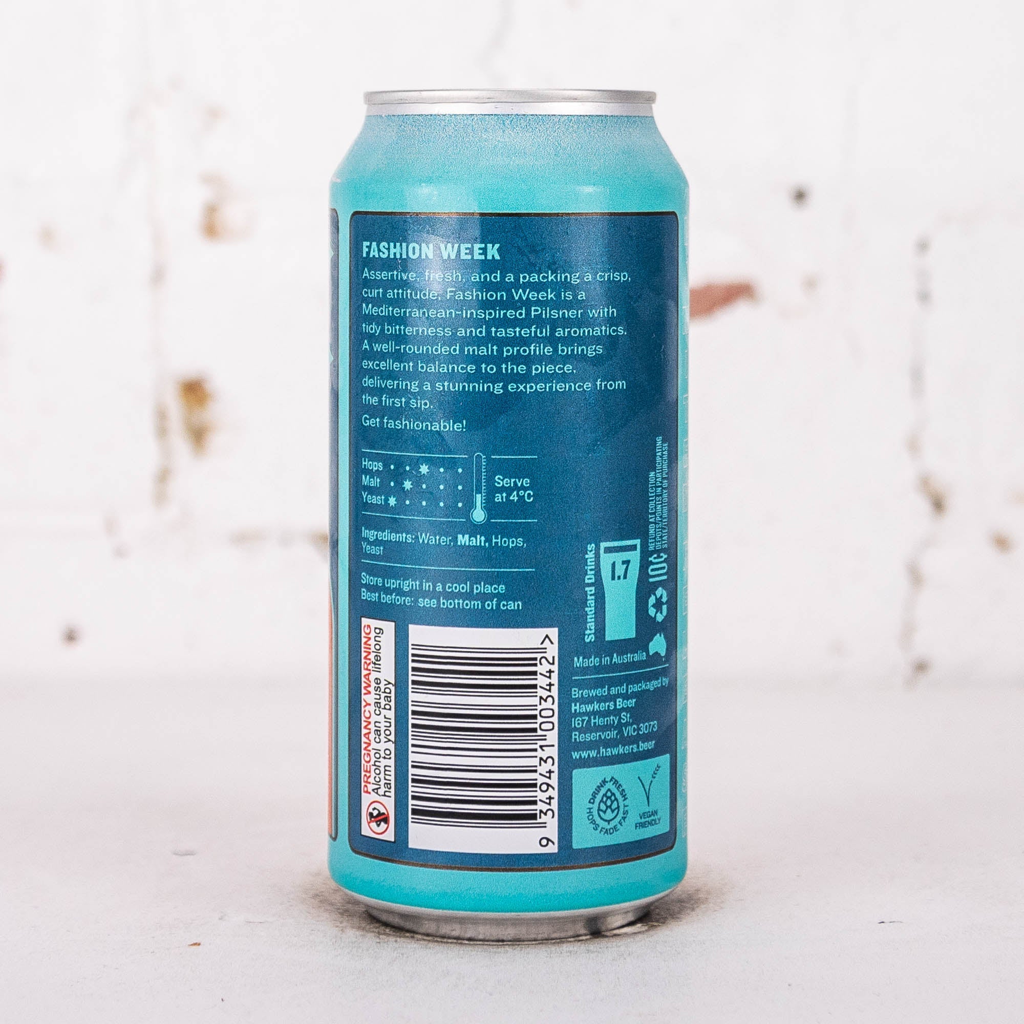 Hawkers - Fashion Week Mediterranean Pilsner
