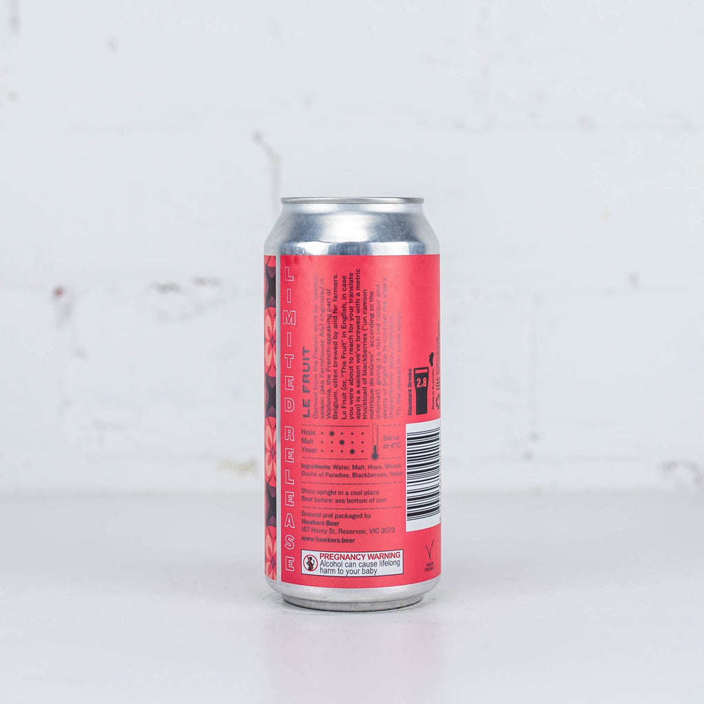 Hawkers - Le Fruit Blackberry Saison