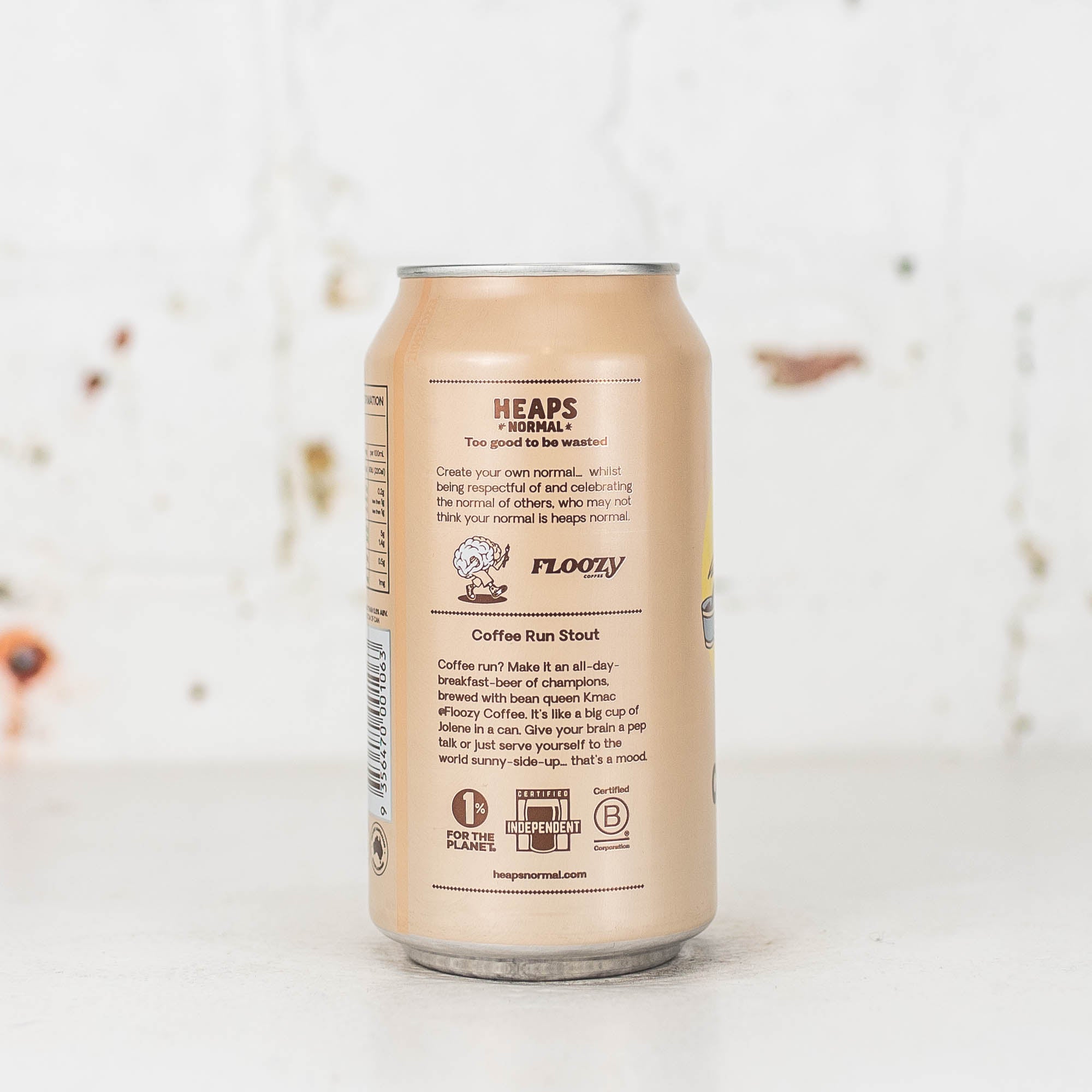 Heaps Normal - Coffee Run Non Alc Stout