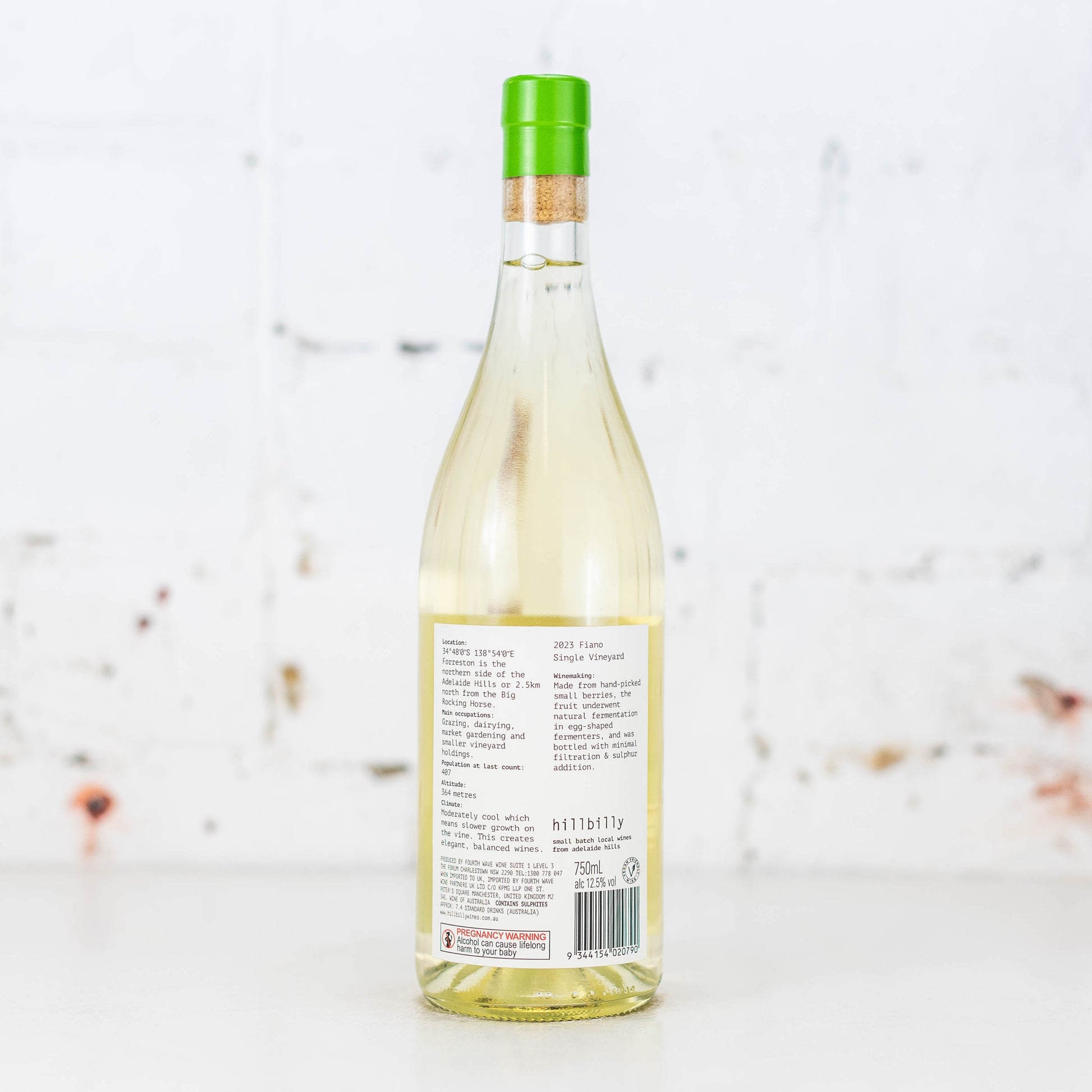 Hillbilly - Fiano 2023 750ml