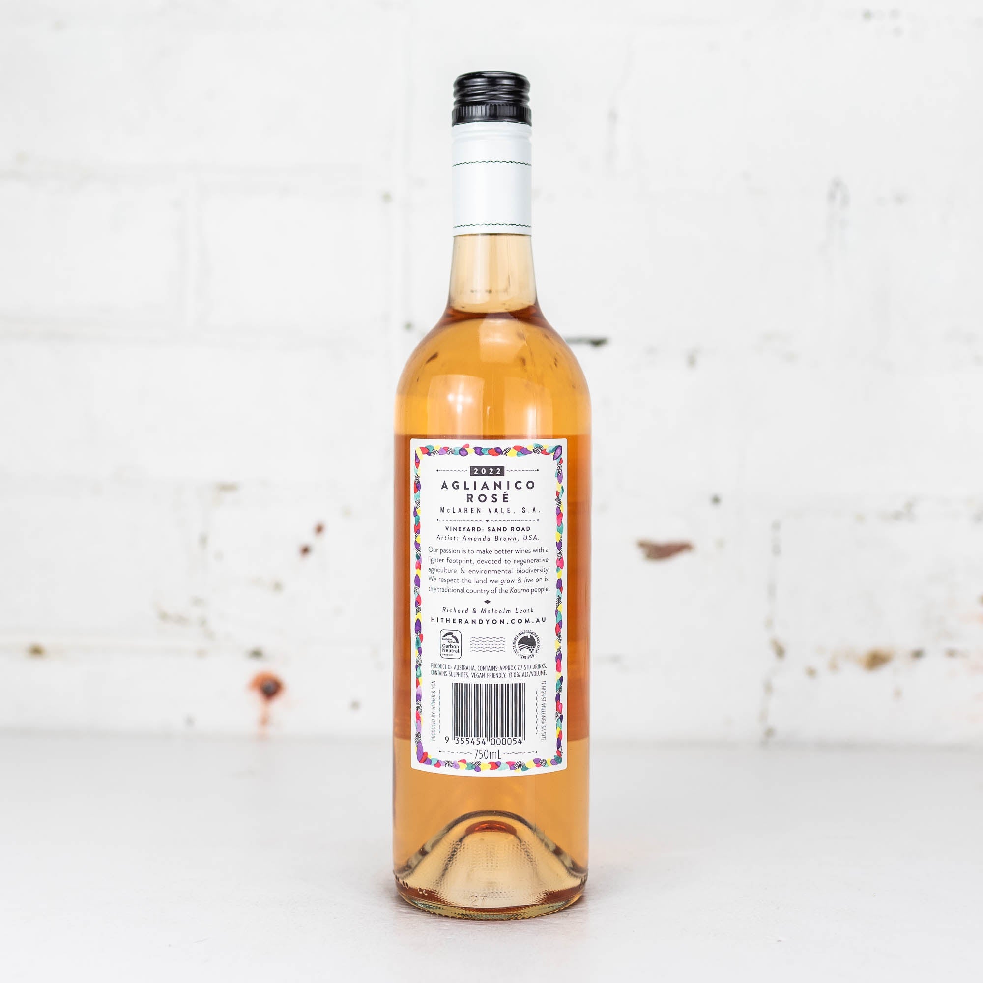 Hither & Yon - Aglianico Rose 750ml