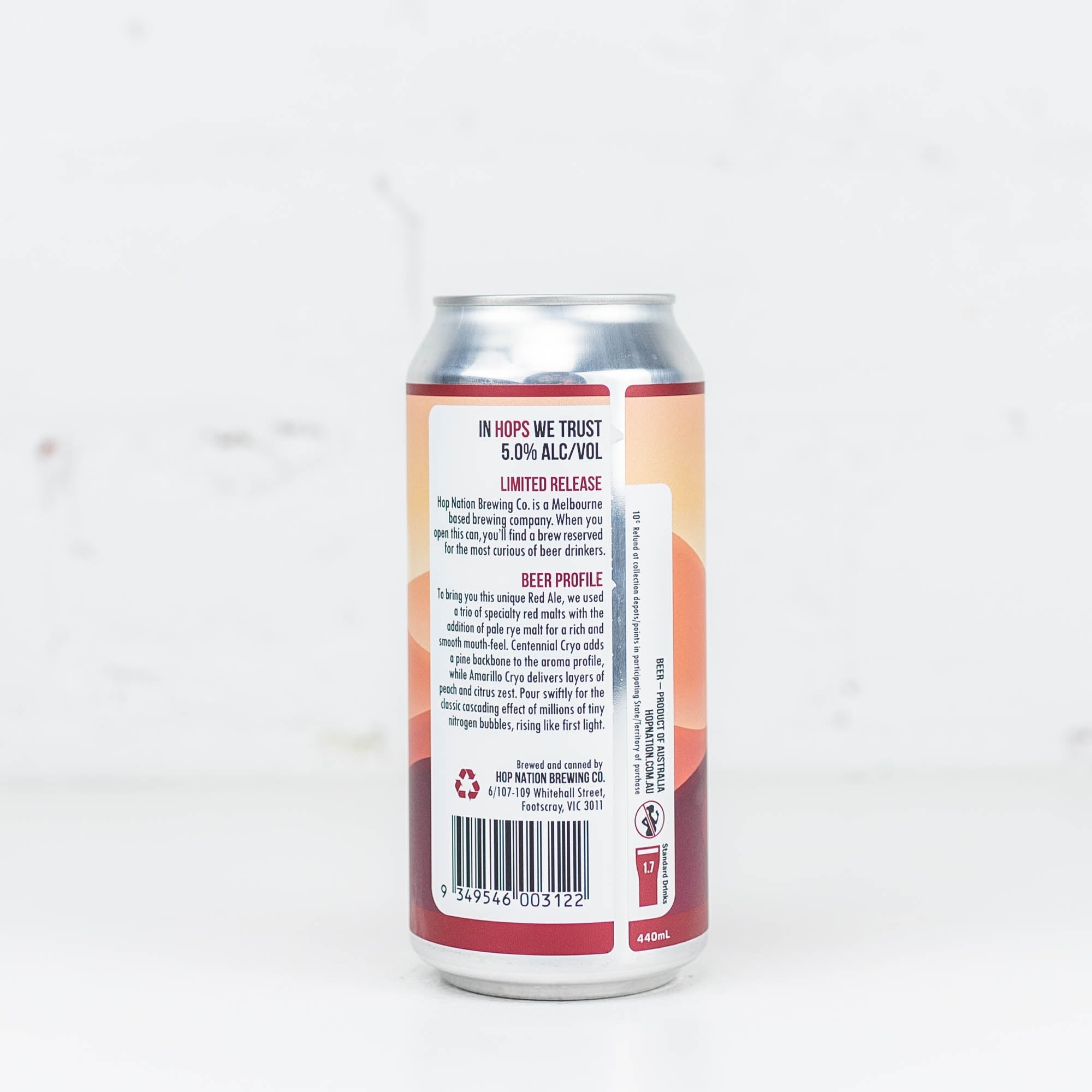 Hop Nation - First Light Nitro Red Ale