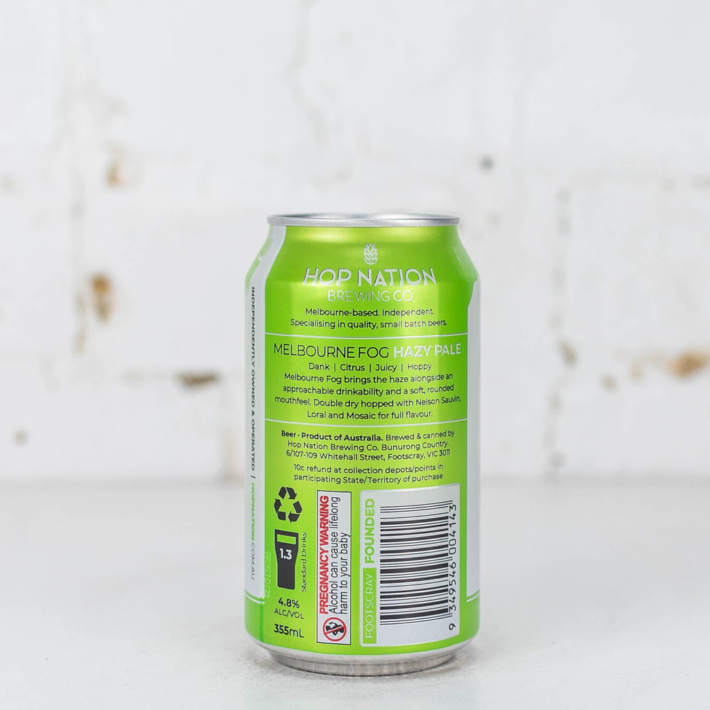 Hop Nation - Melbourne Fog Hazy Pale