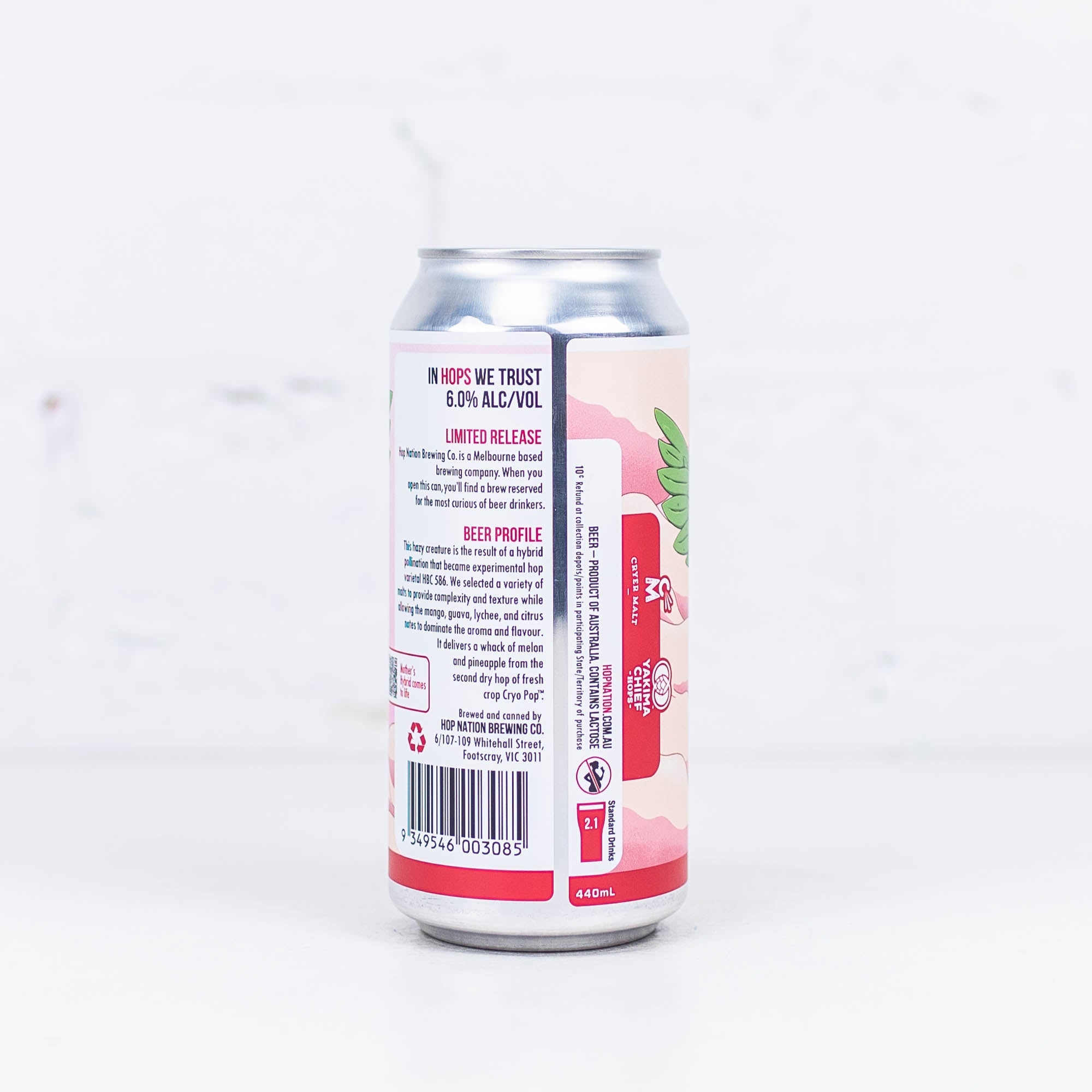 Hop Nation - Mother's Hybrid Hazy IPA