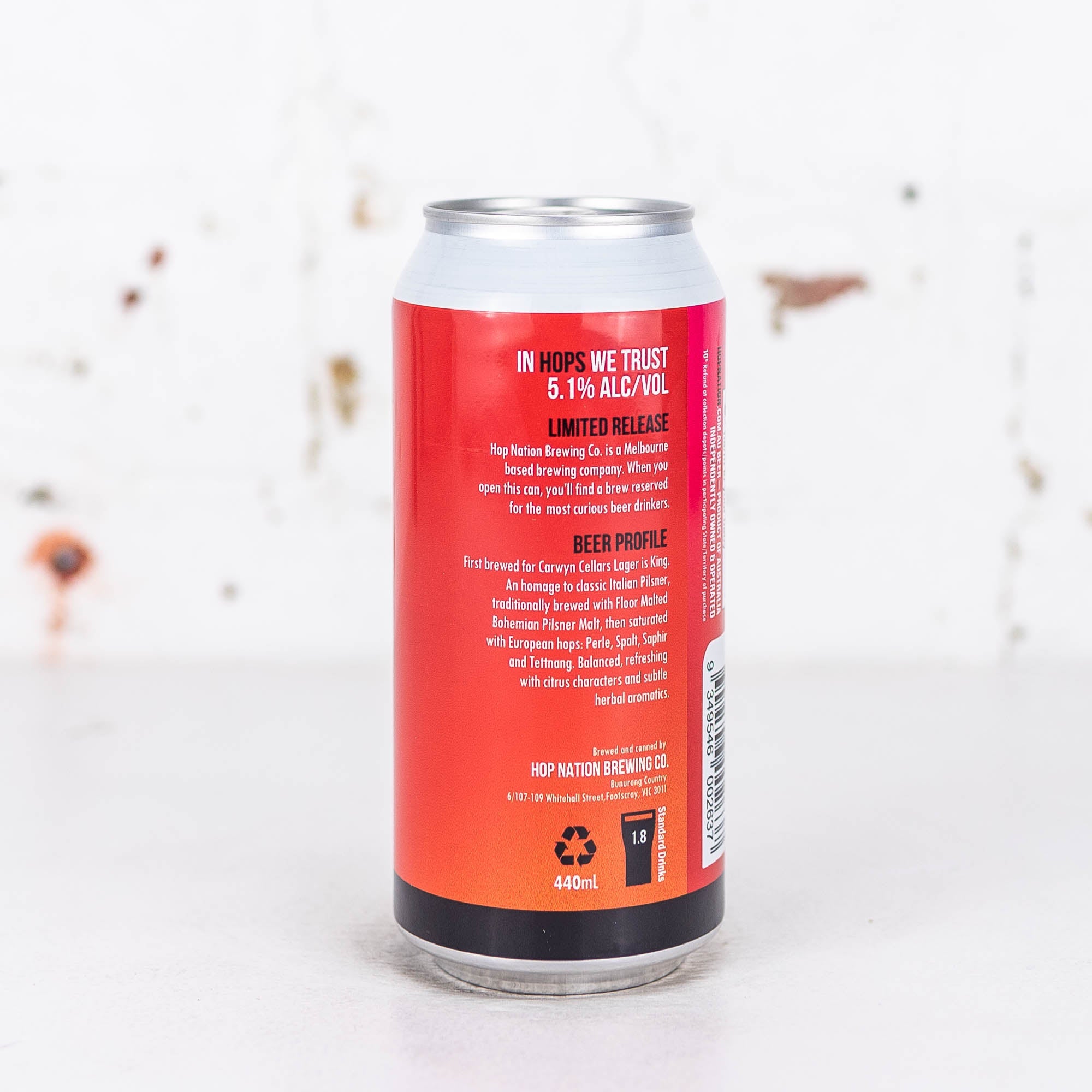 Hop Nation - Ratto Cane Italian Pilsner