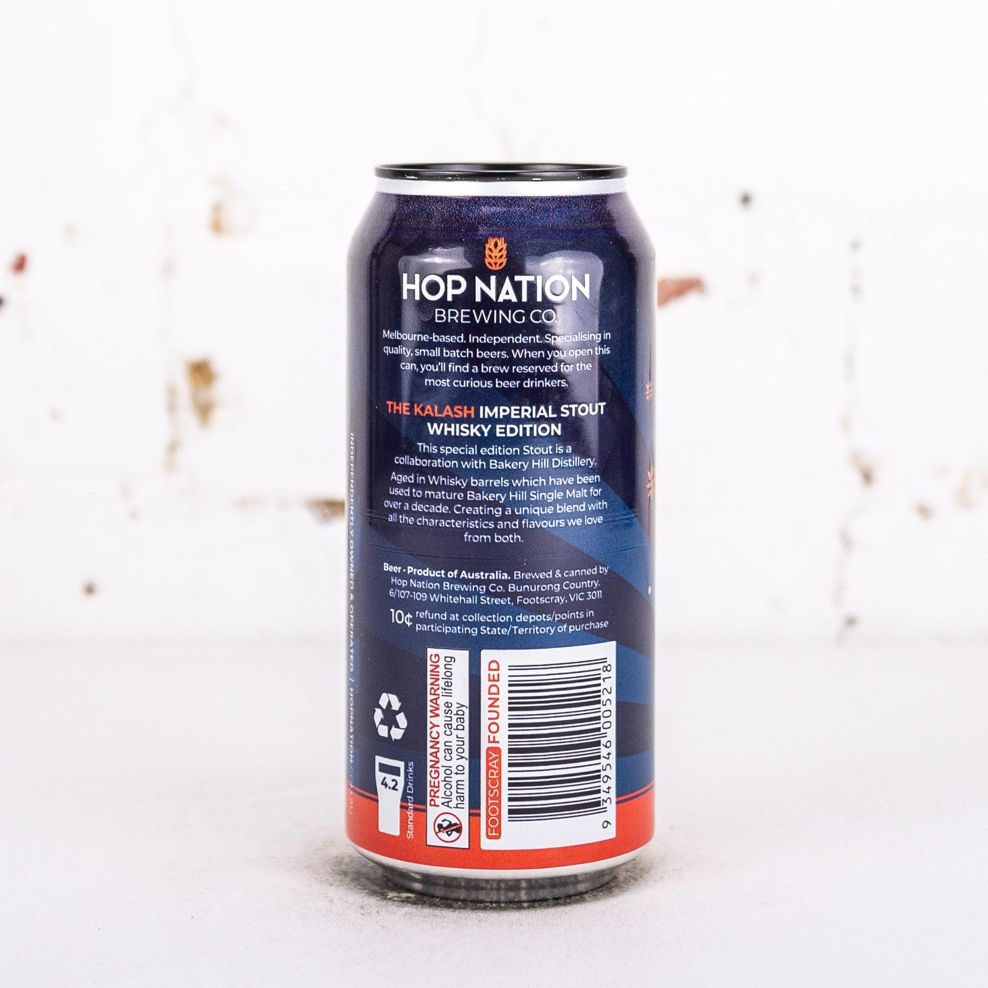 Hop Nation x Bakery Hill 'The Kalash 2024: Whisky Edition' BA Imperial Stout