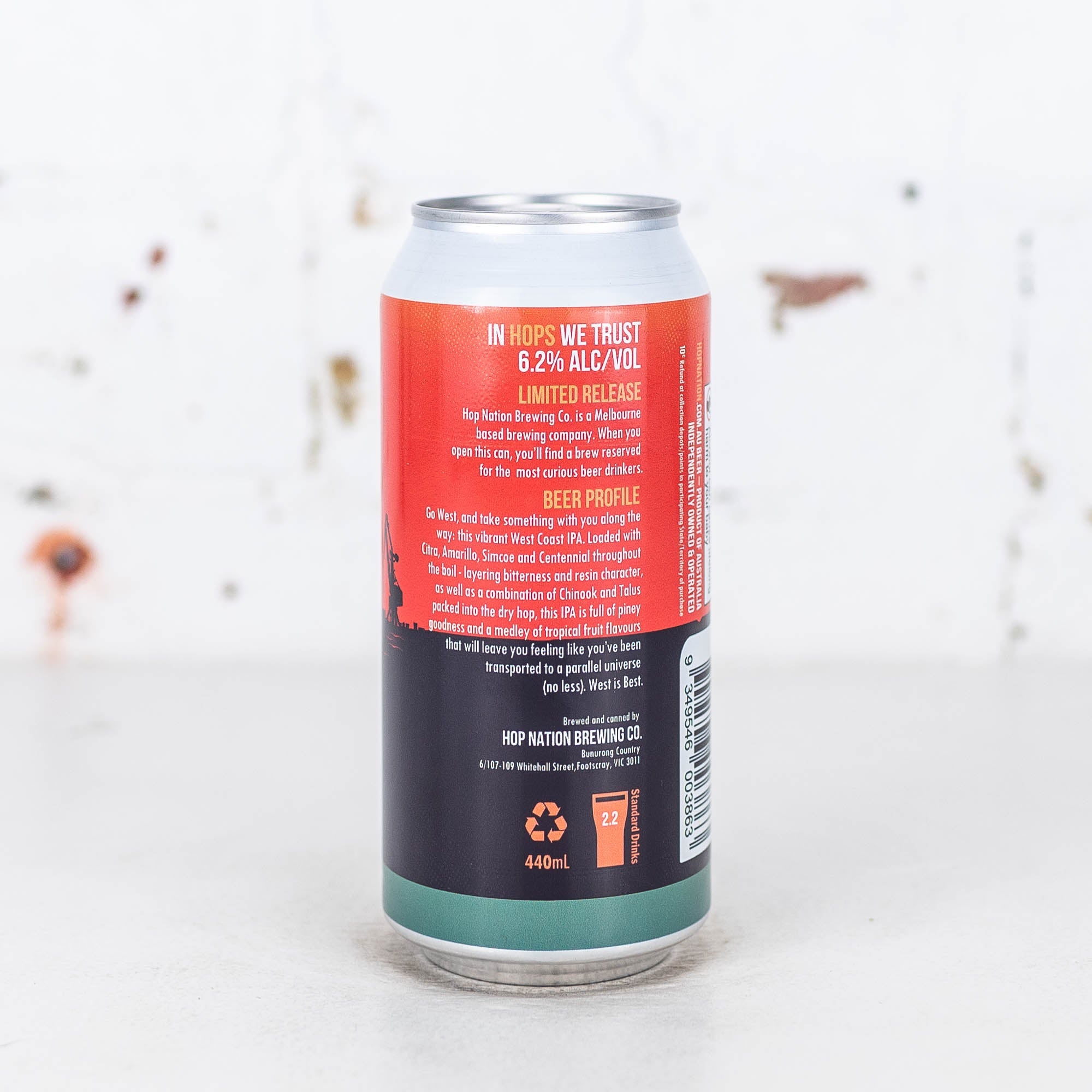 Hop Nation - West Is Best West Coast IPA
