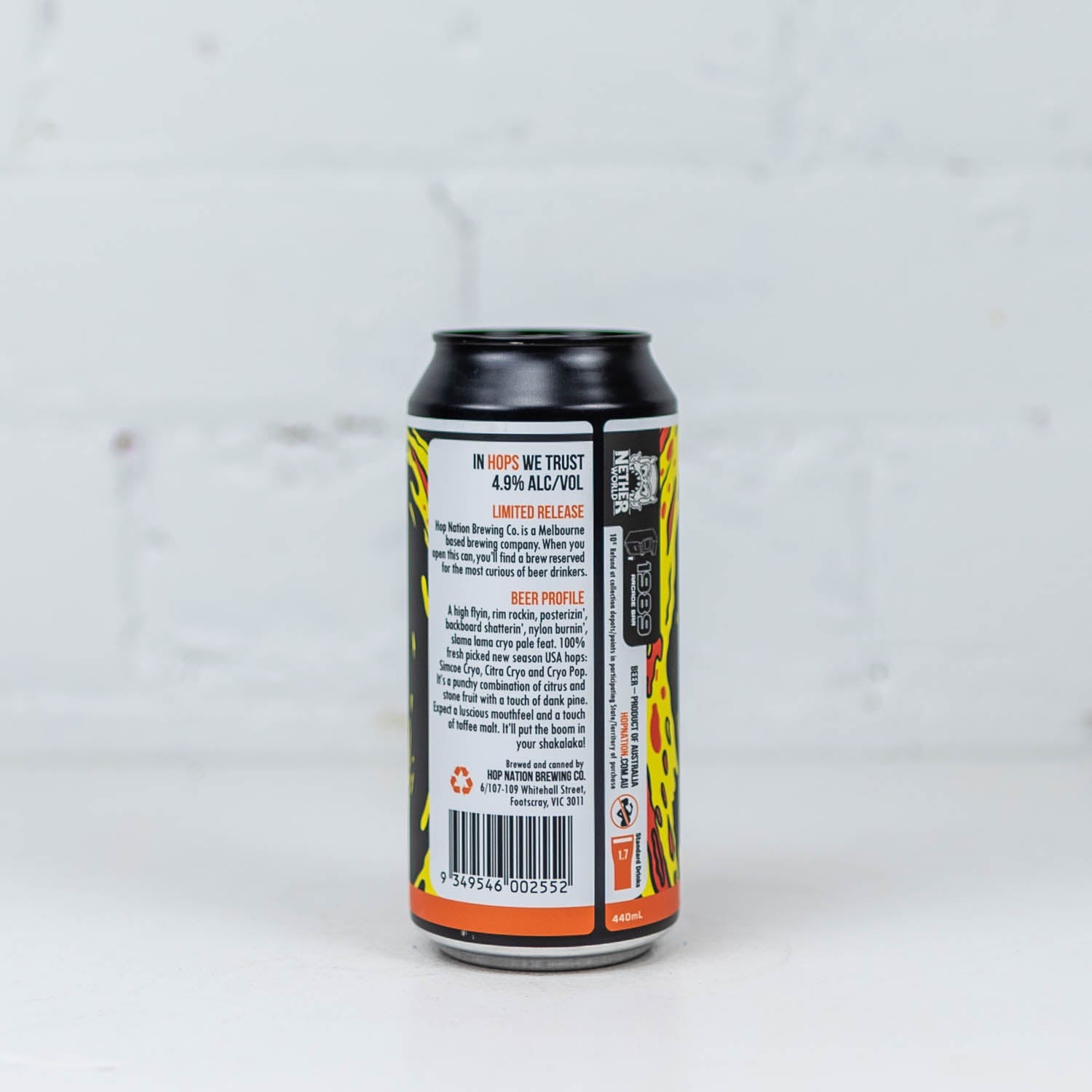 Hop Nation - Slama Lama Ding Dong Cryo Pale