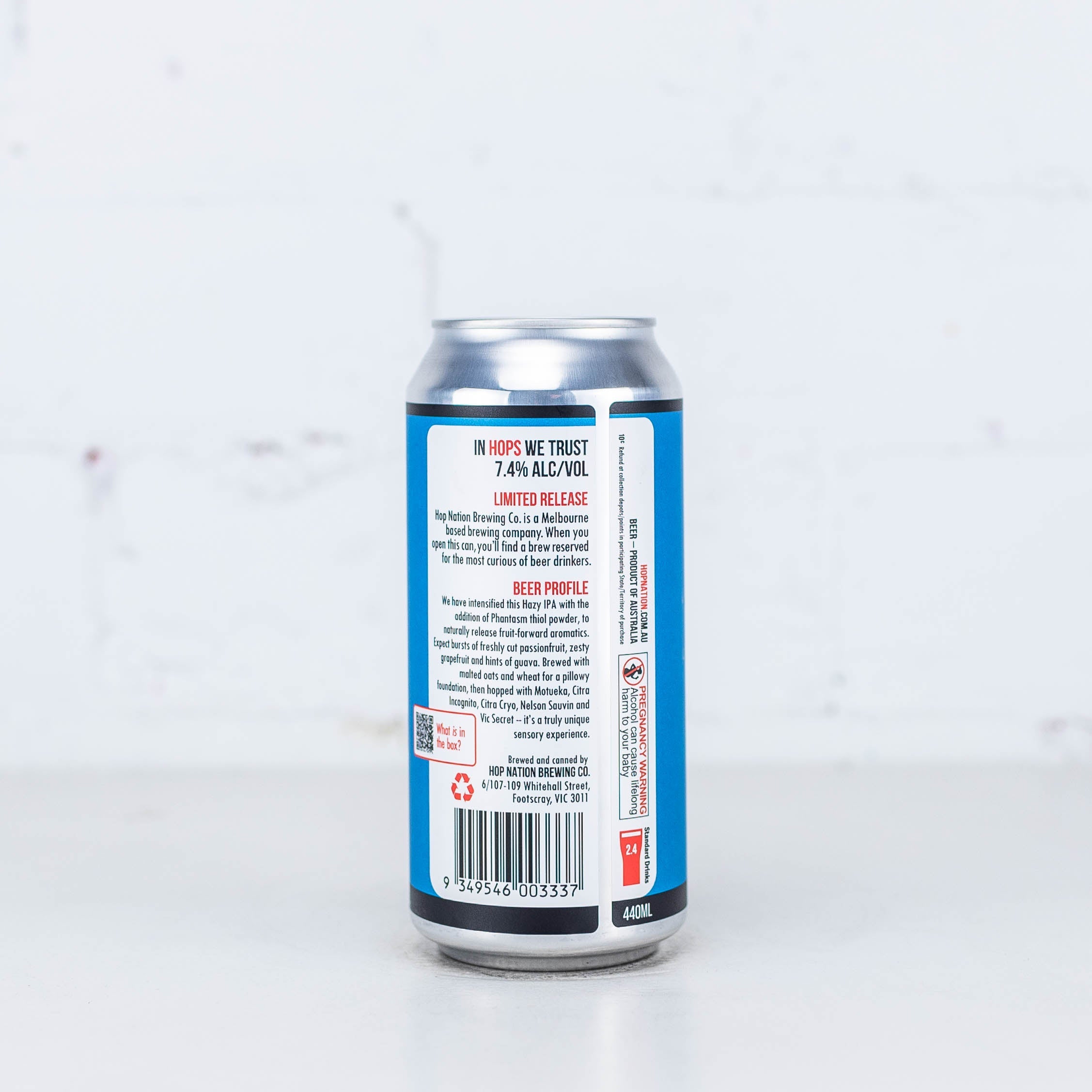 Hop Nation x Garage Project 'Whats in the Box' Phantasm Hazy IPA