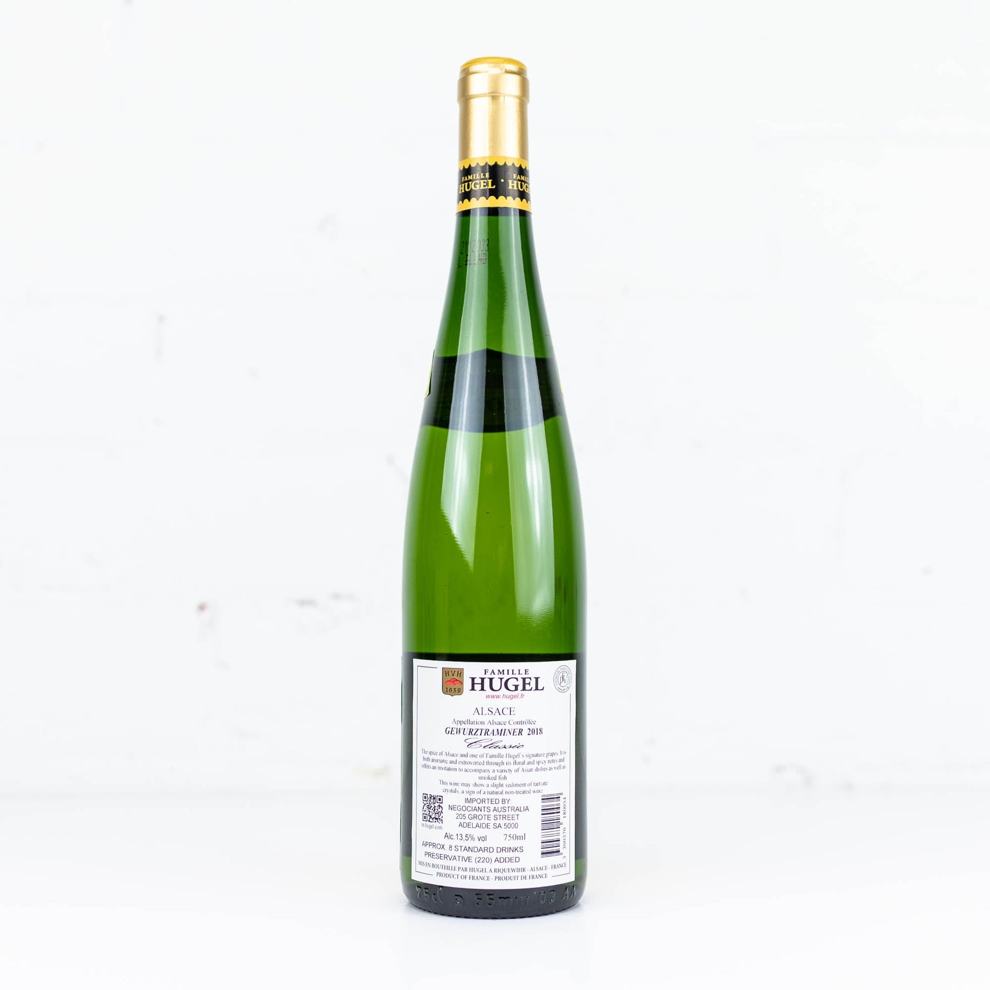 Hugel - Gewurztraminer Classic 2018 750ml