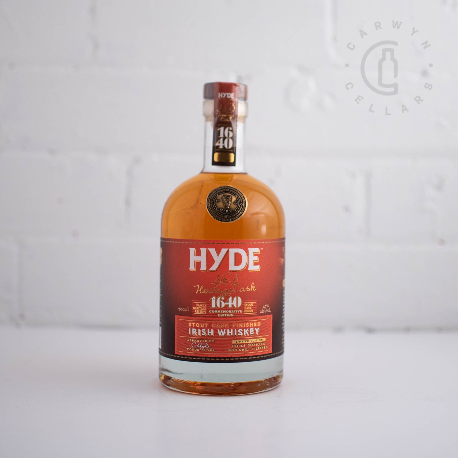 Hyde - 1640 Stout Cask Finish Whiskey 700ml