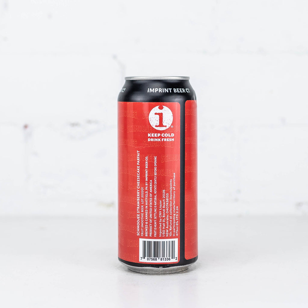 Imprint - Schmoojee Strawberry Cheesecake Parfait Sour