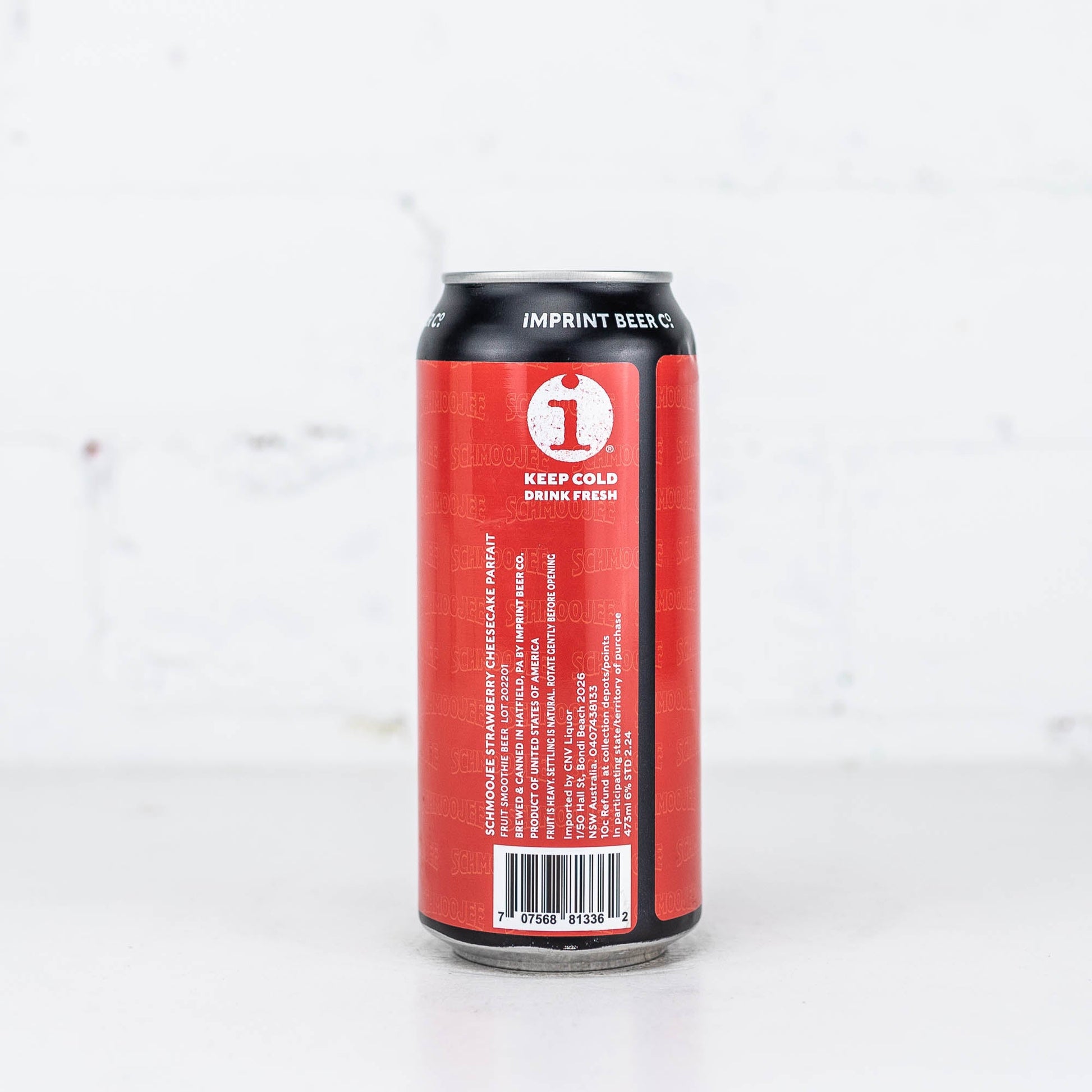Imprint - Schmoojee Strawberry Cheesecake Parfait Sour