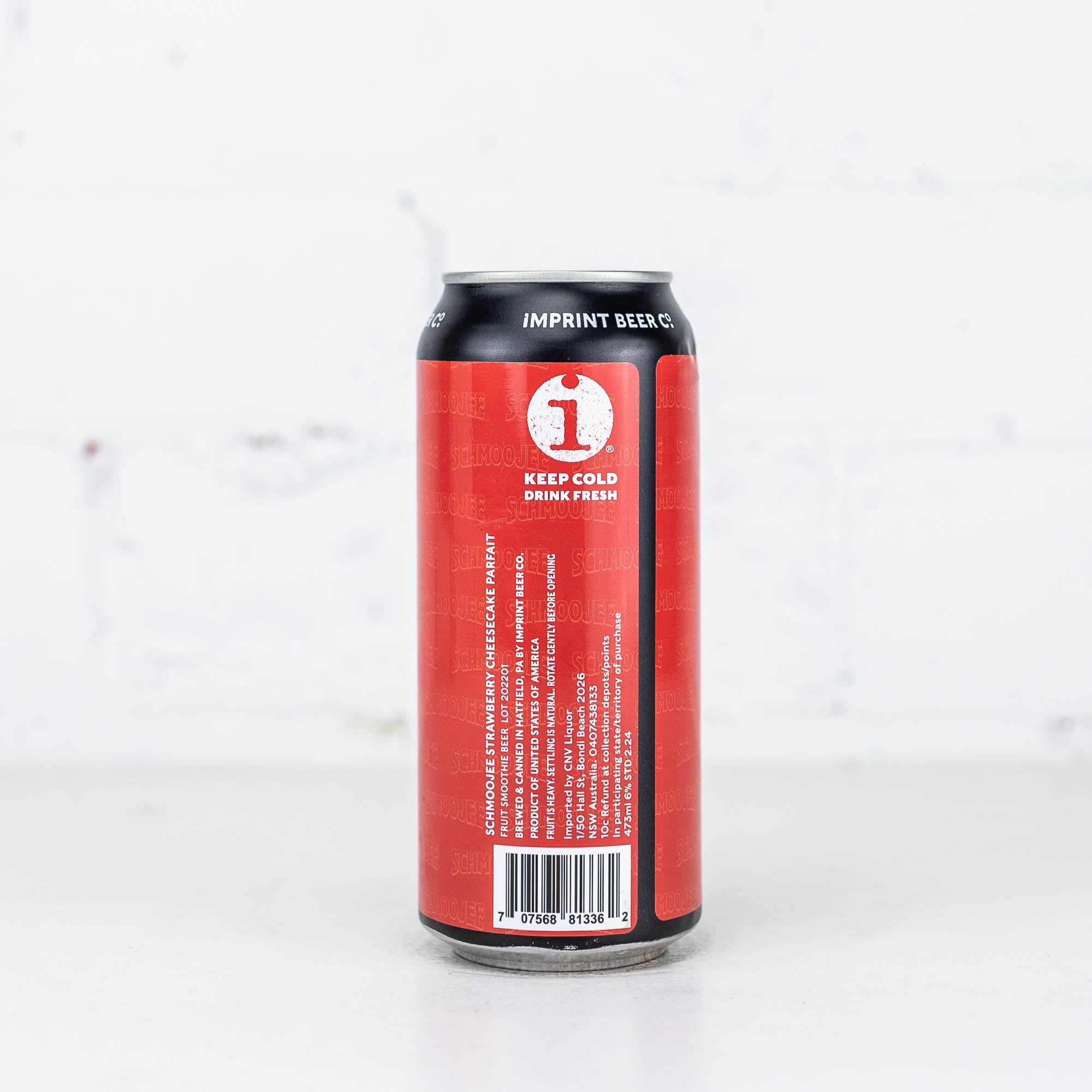 Imprint - Schmoojee Strawberry Cheesecake Parfait Sour