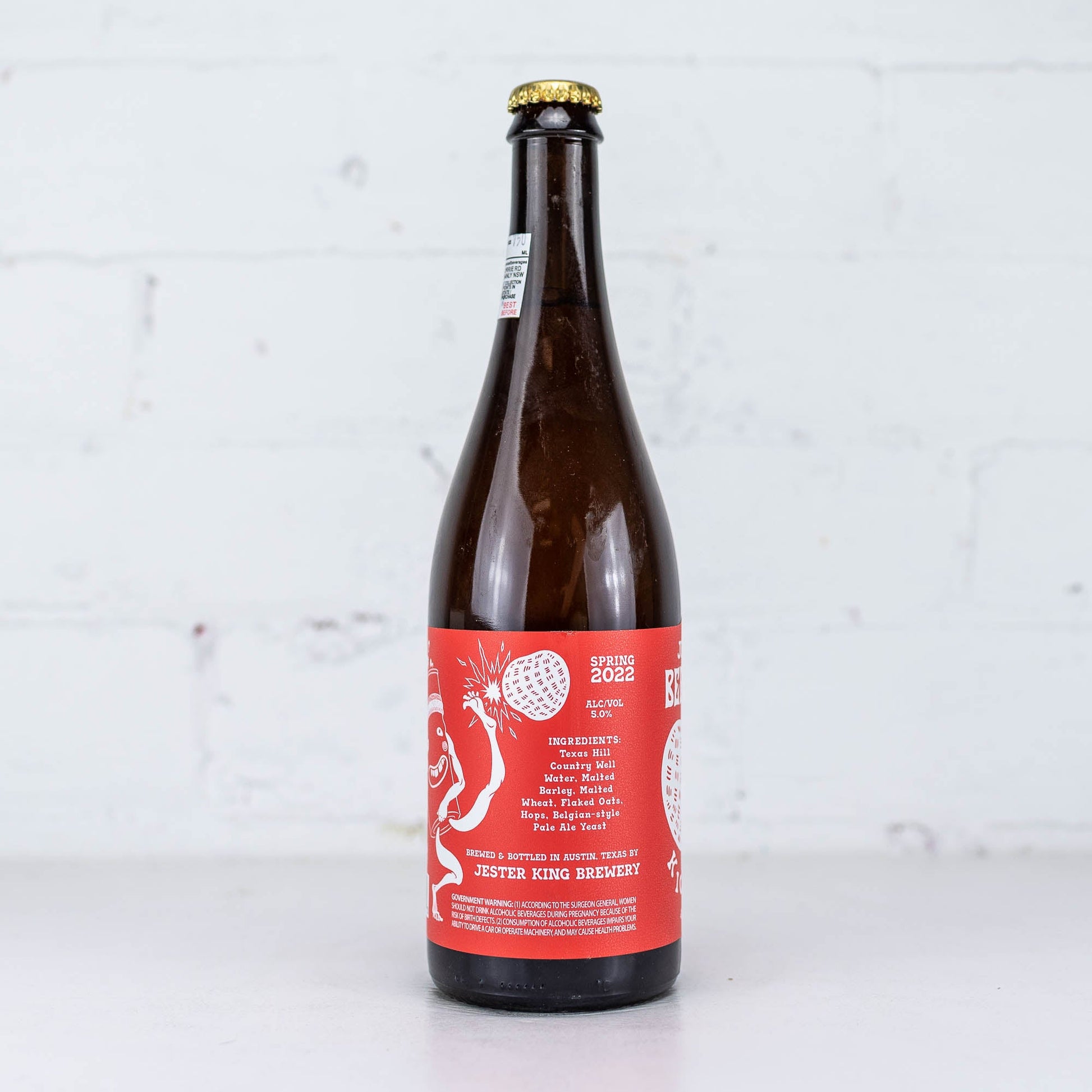 Jester King - Beer League Kickball Belgian Pale Ale 750ml