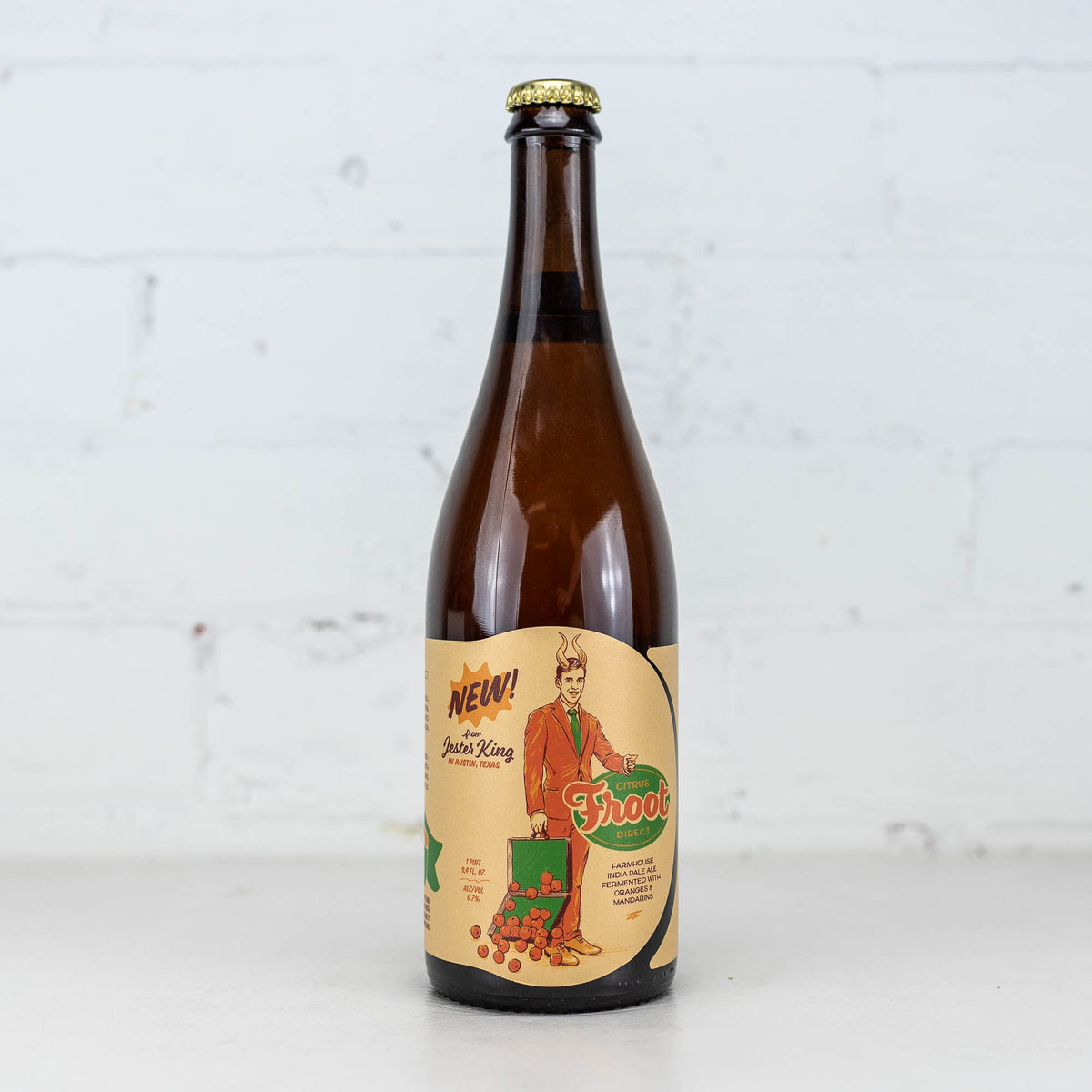 Jester King - Citrus Froot Direct Farmhouse IPA 750ml