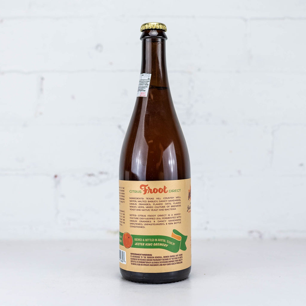 Jester King - Citrus Froot Direct Farmhouse IPA 750ml